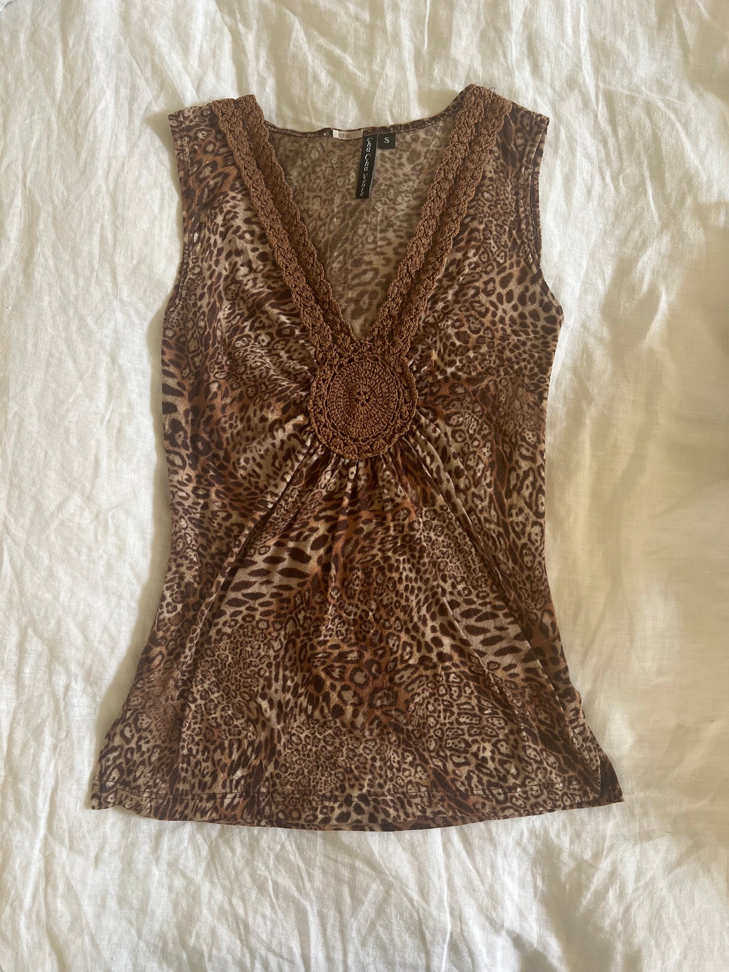 Cha Cha Leopard Top