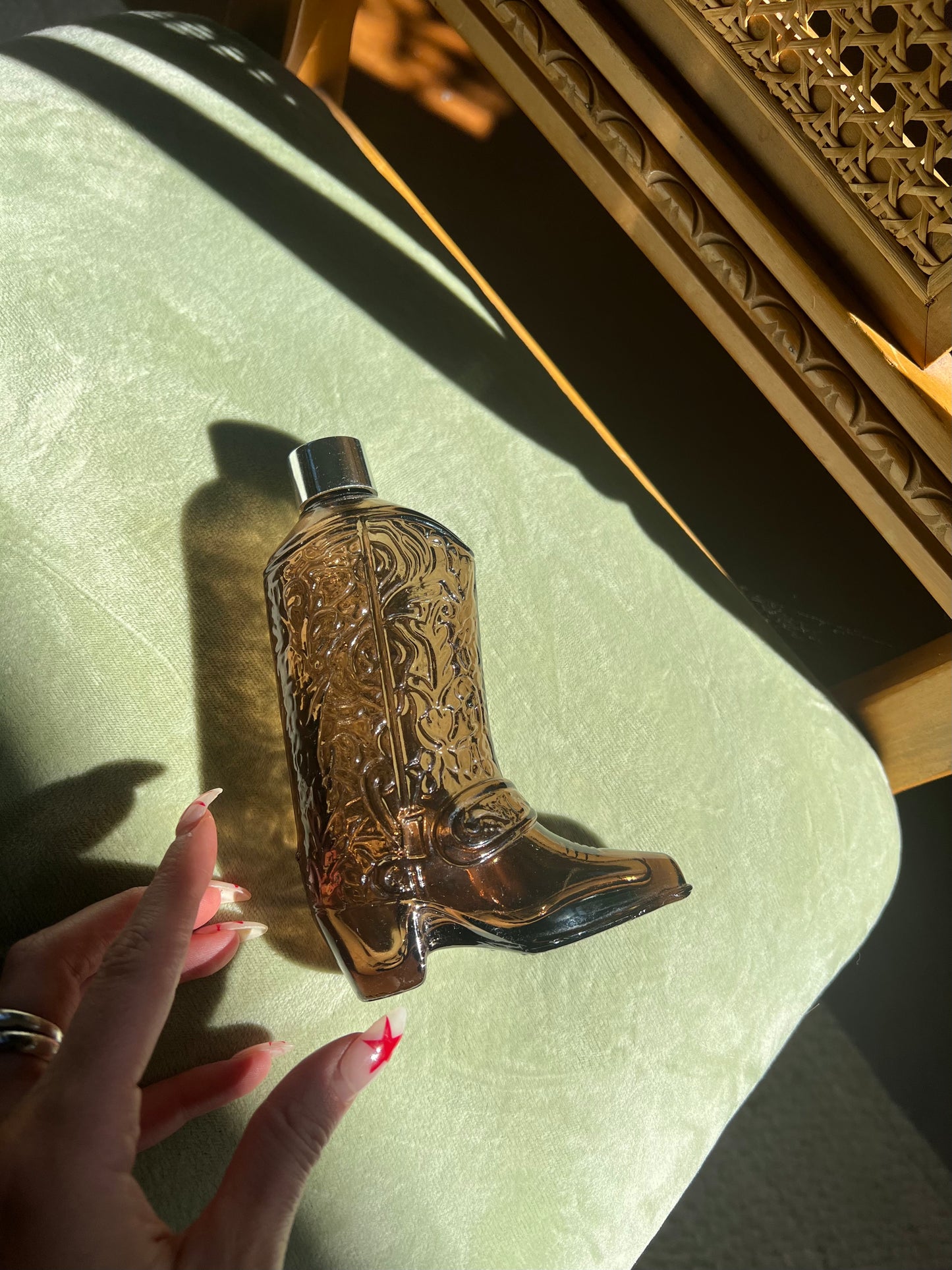 Vintage Avon Boot Bottle