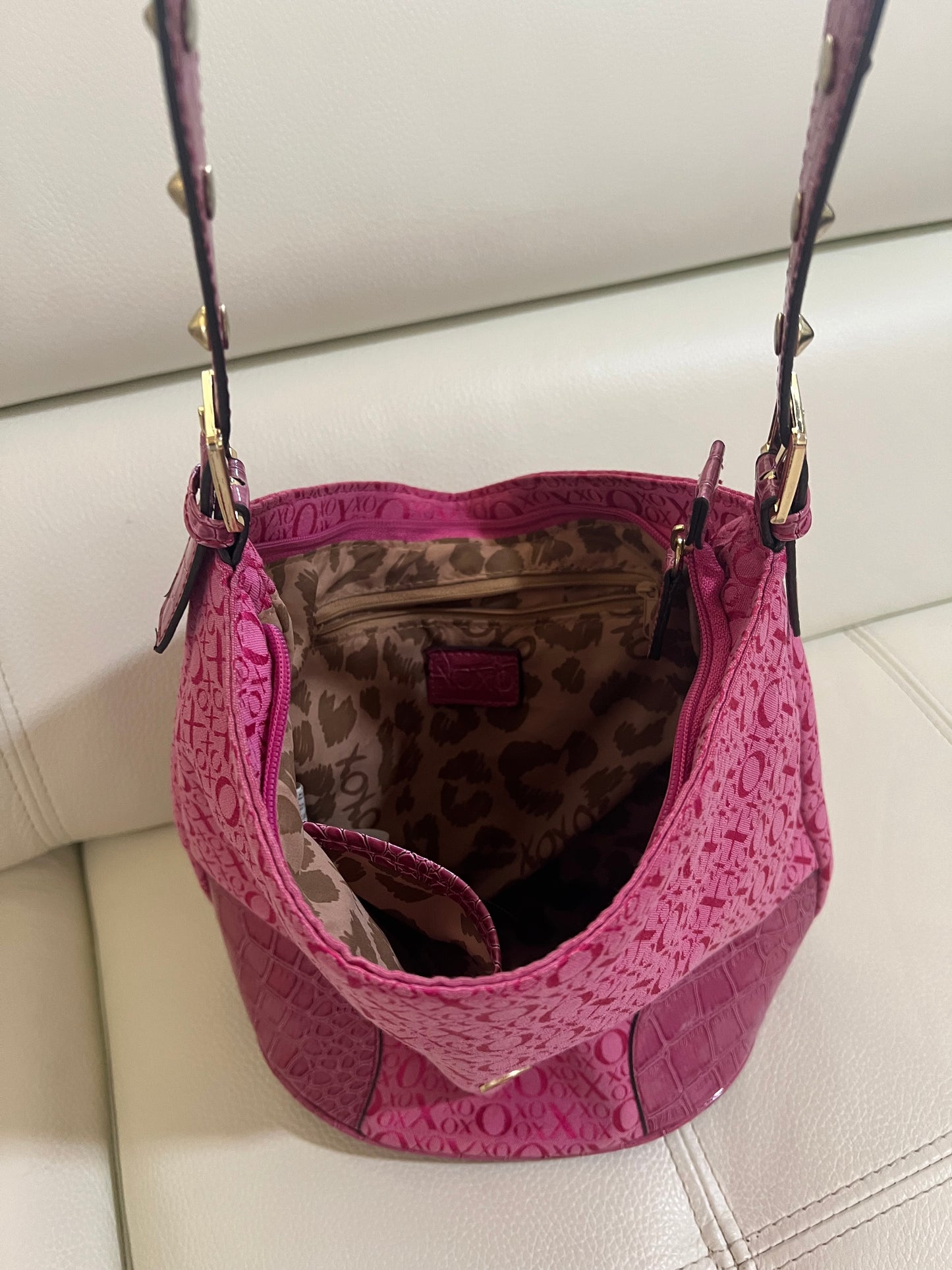 Xoxo Monogram Bucket Bag