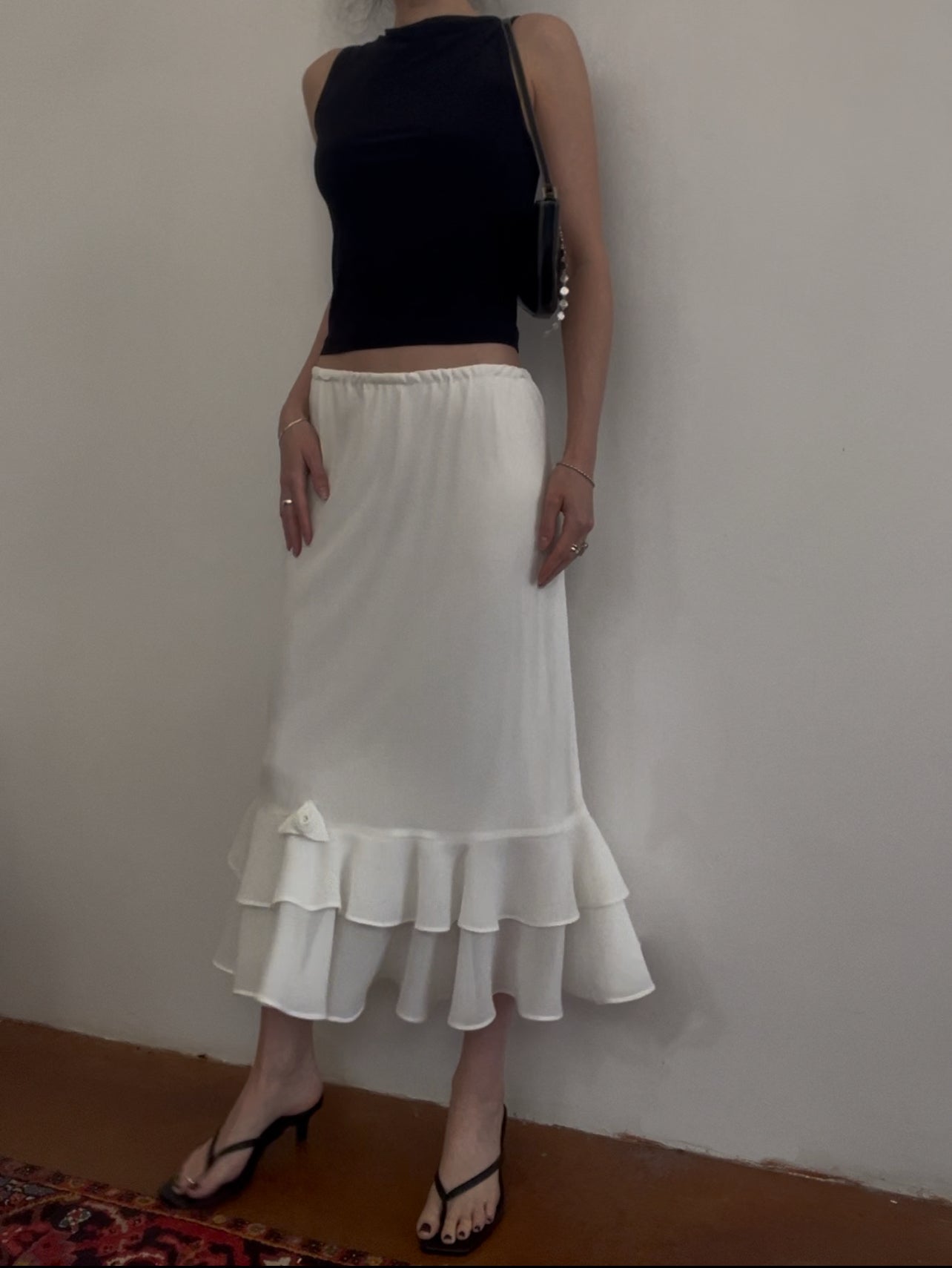 Vintage JSE Ruffle Skirt