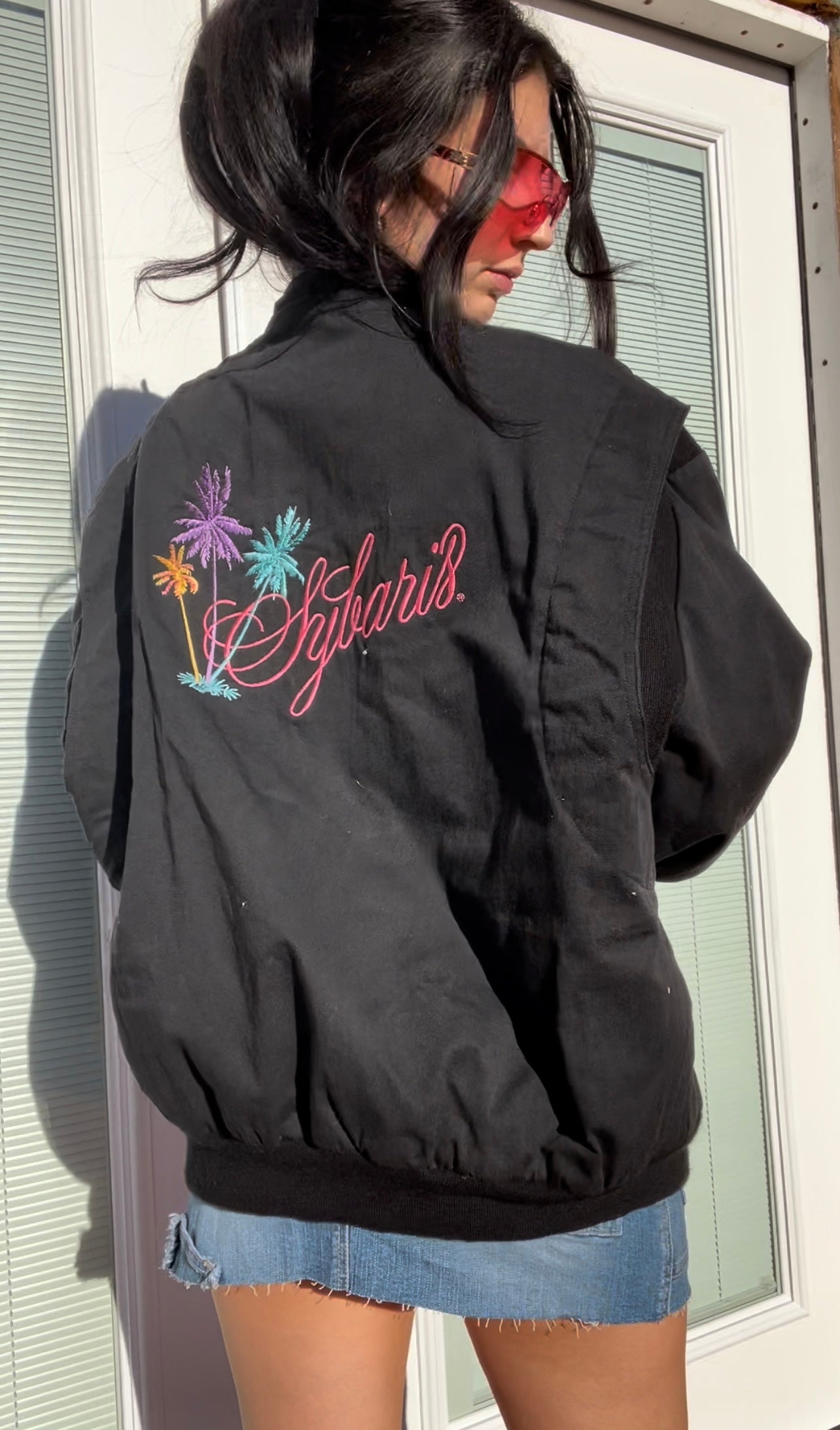 Retro Sybaris Bomber Jacket