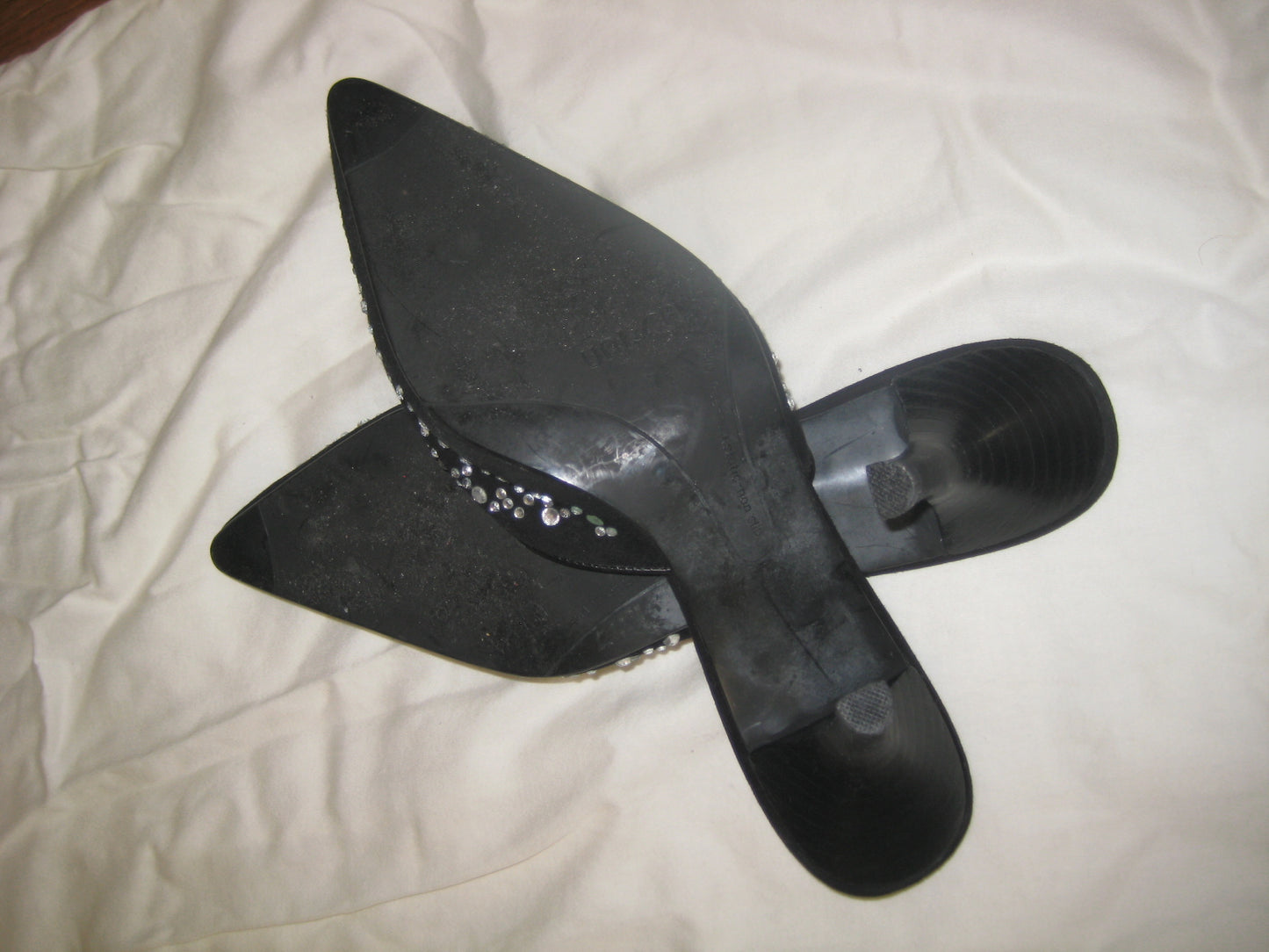 Unisa Rhinestone Heels 7.5