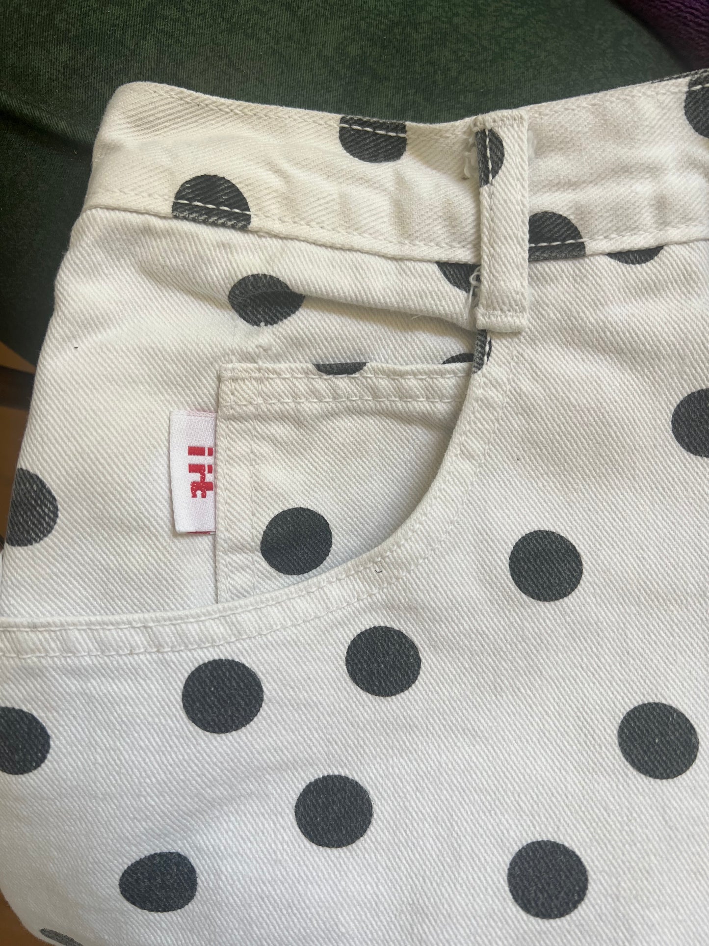 Vintage Polka Dot Jorts
