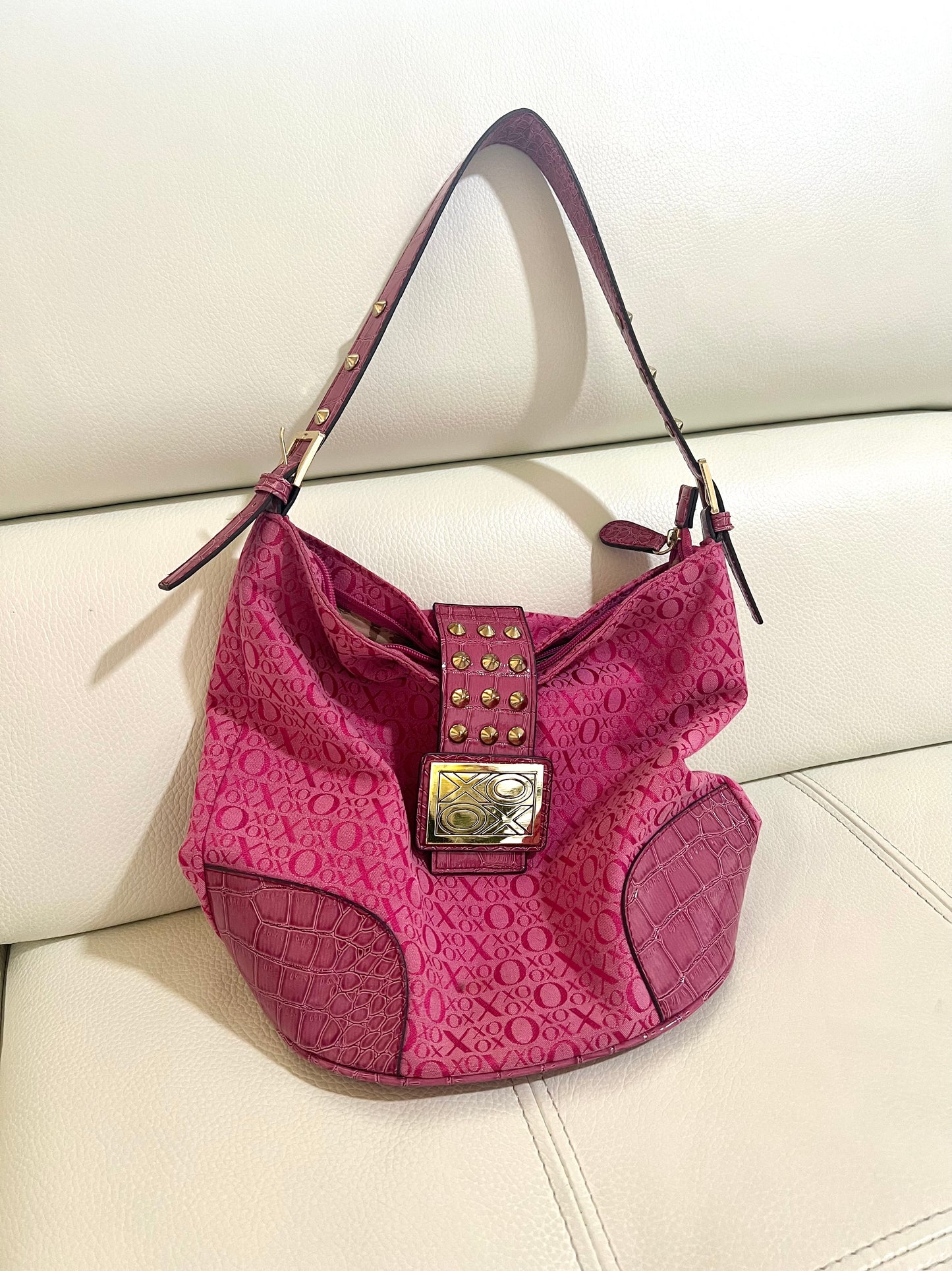 Xoxo Monogram Bucket Bag