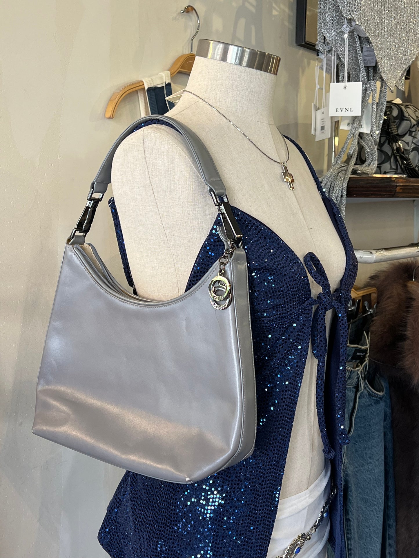 Silver Cee Klein Purse