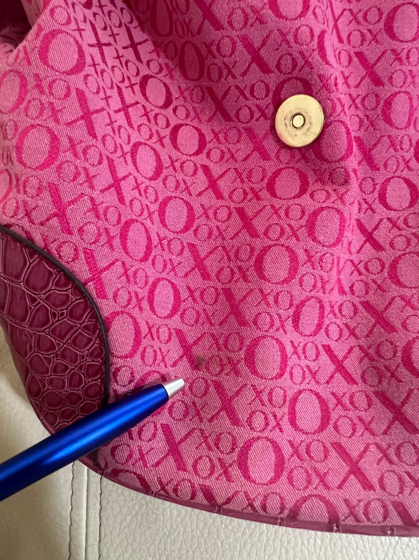 Xoxo Monogram Bucket Bag
