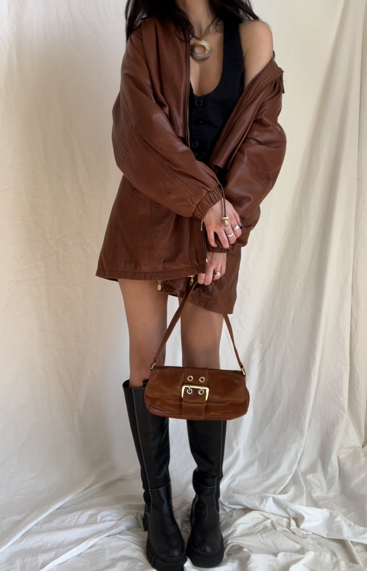 Vintage Cognac Jacket