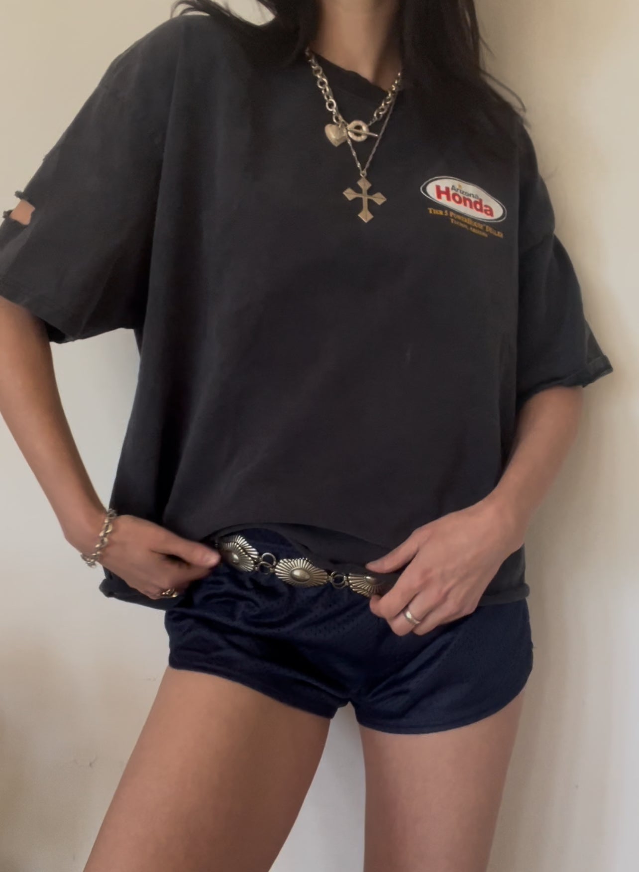 Distressed Honda Tee
