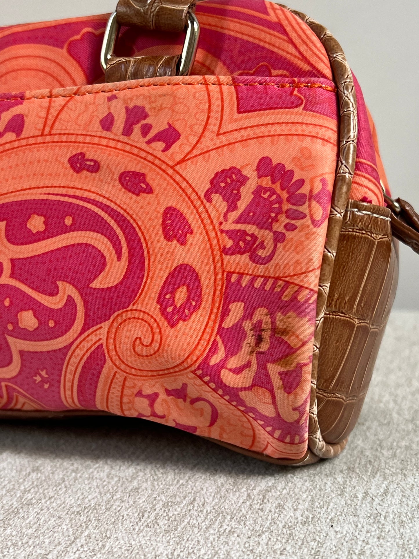 Y2k Paisley Liz Claiborne Baguette