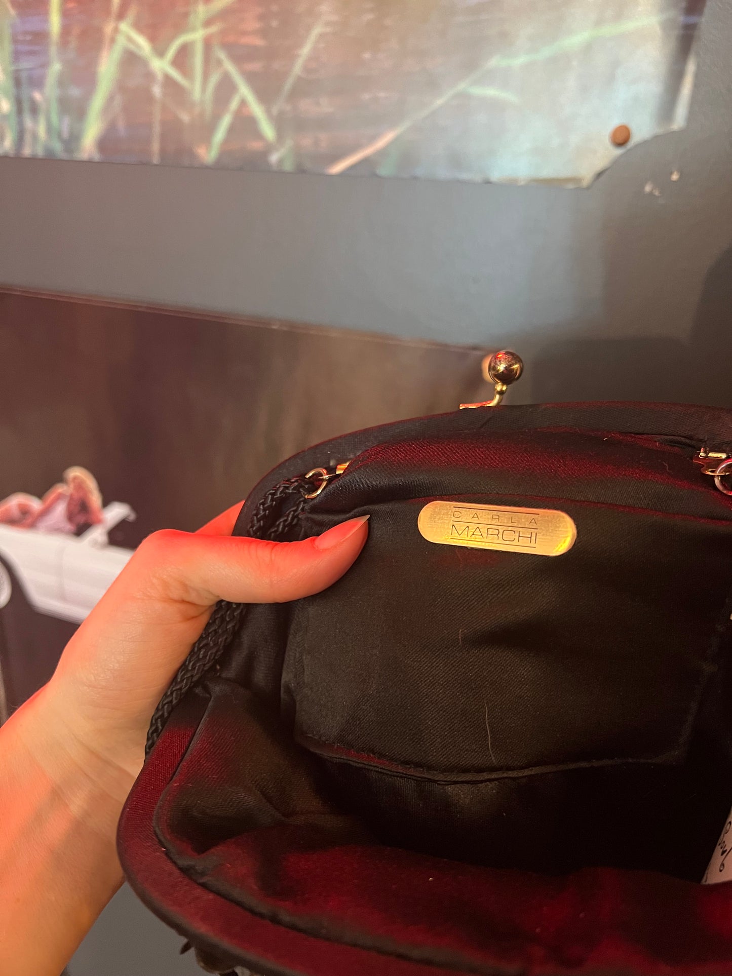 Carla Marchi Sequin Bag