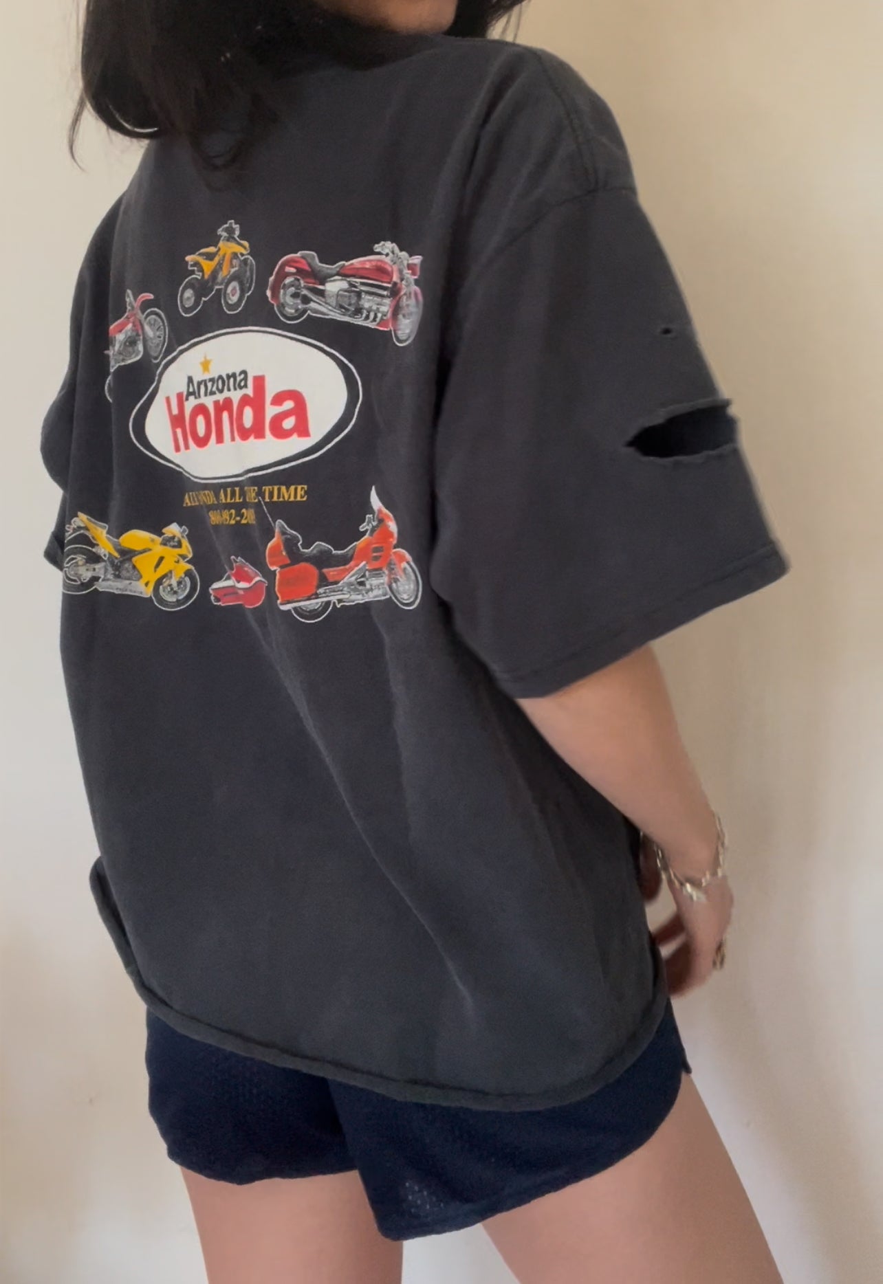 Distressed Honda Tee