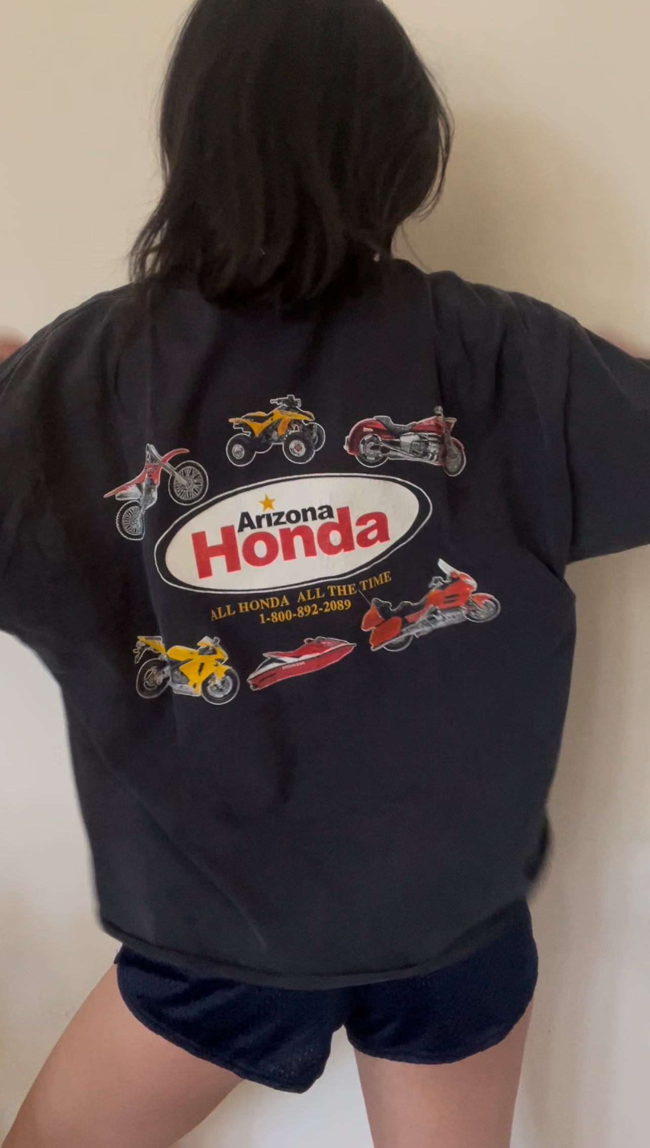 Distressed Honda Tee