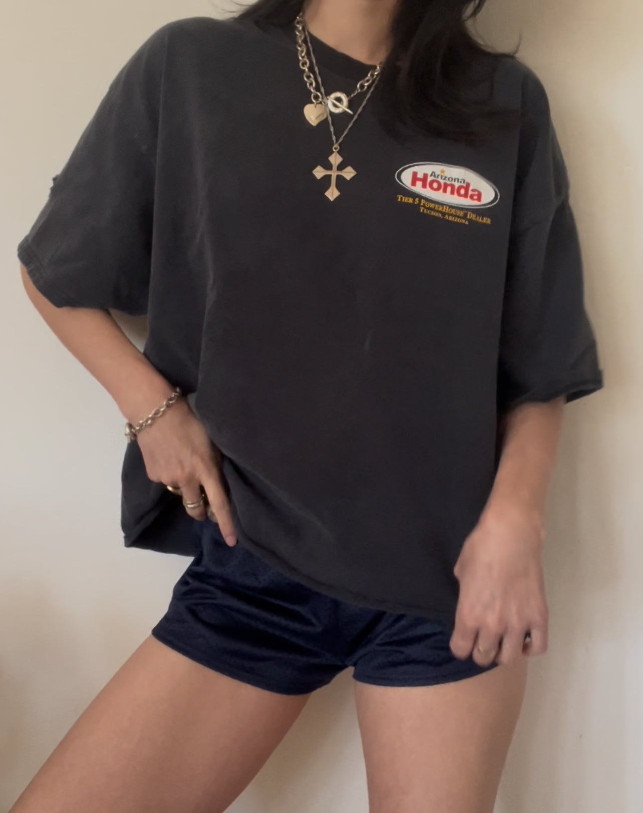 Distressed Honda Tee
