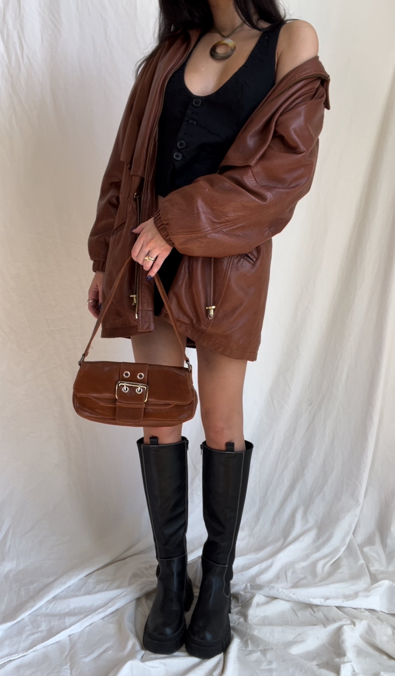 Vintage Cognac Jacket