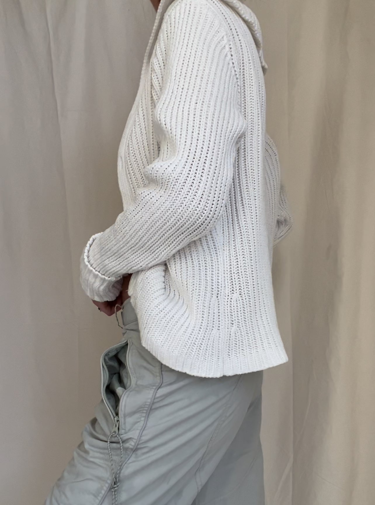 Crème Knit Cardigan