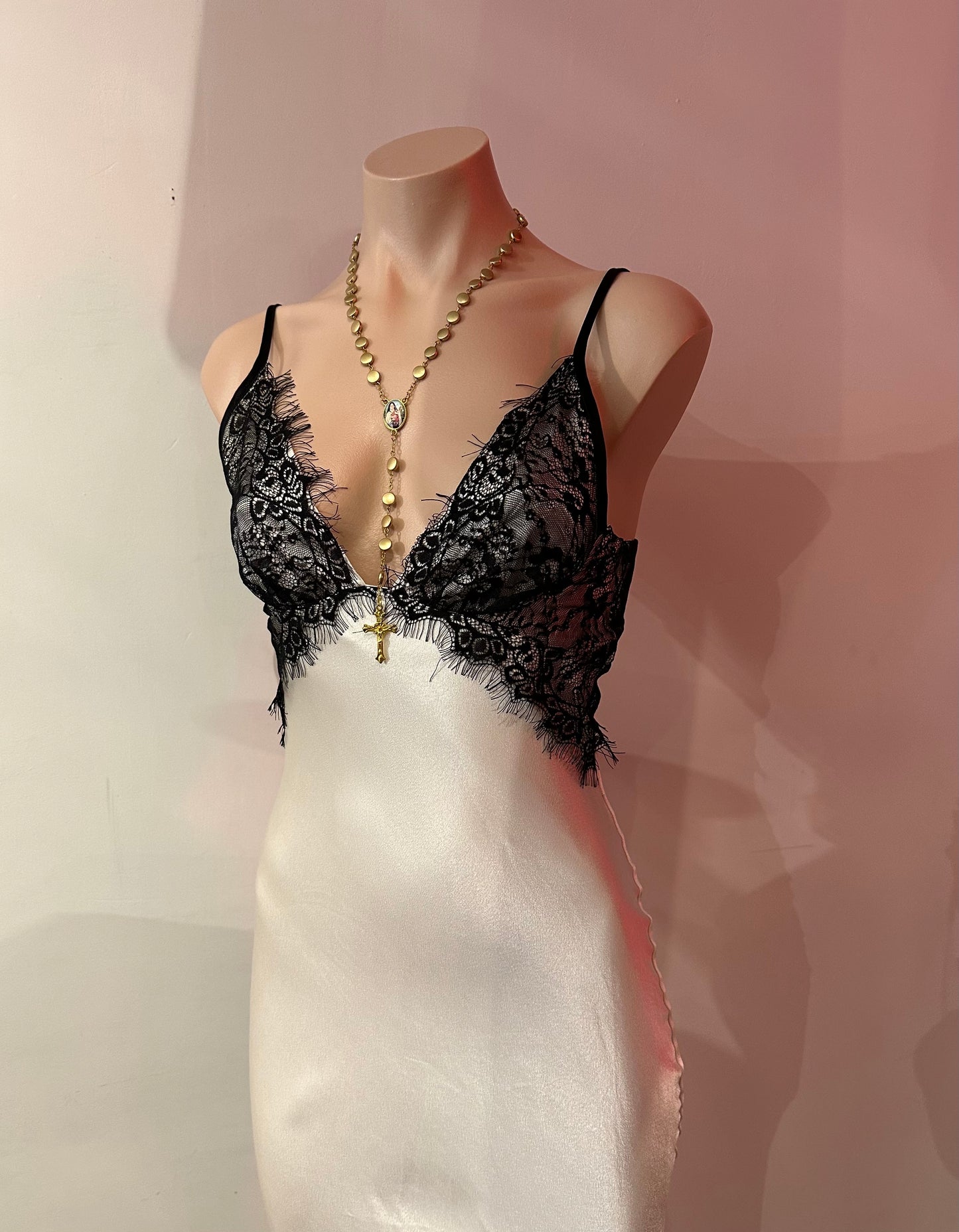 Satin & Lace Maxi