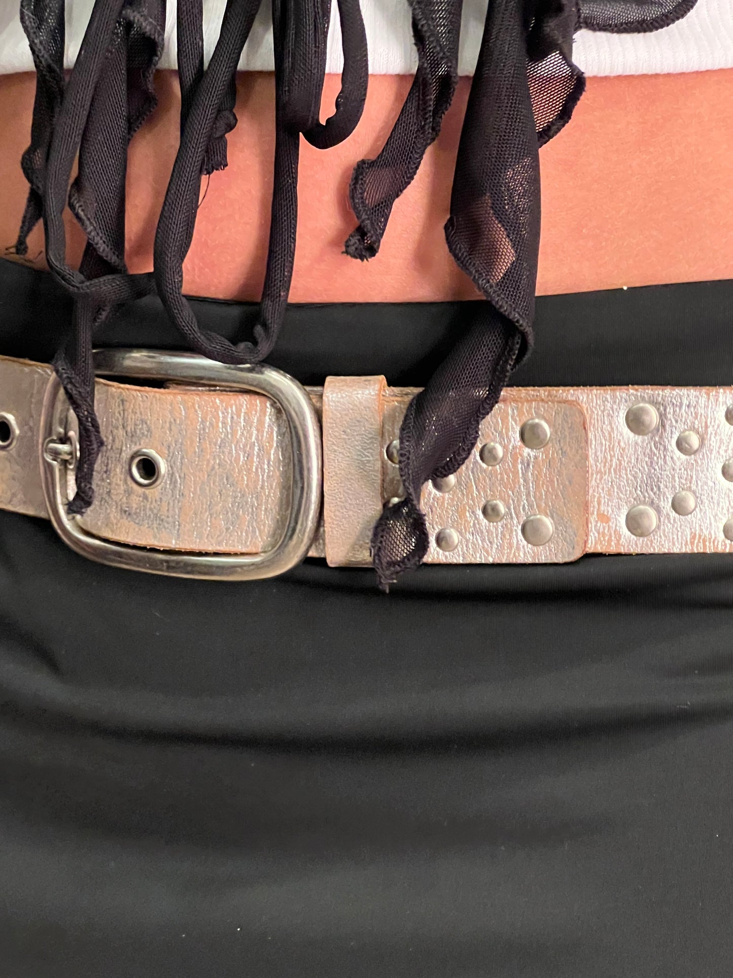 Vintage Studded Legends Belt