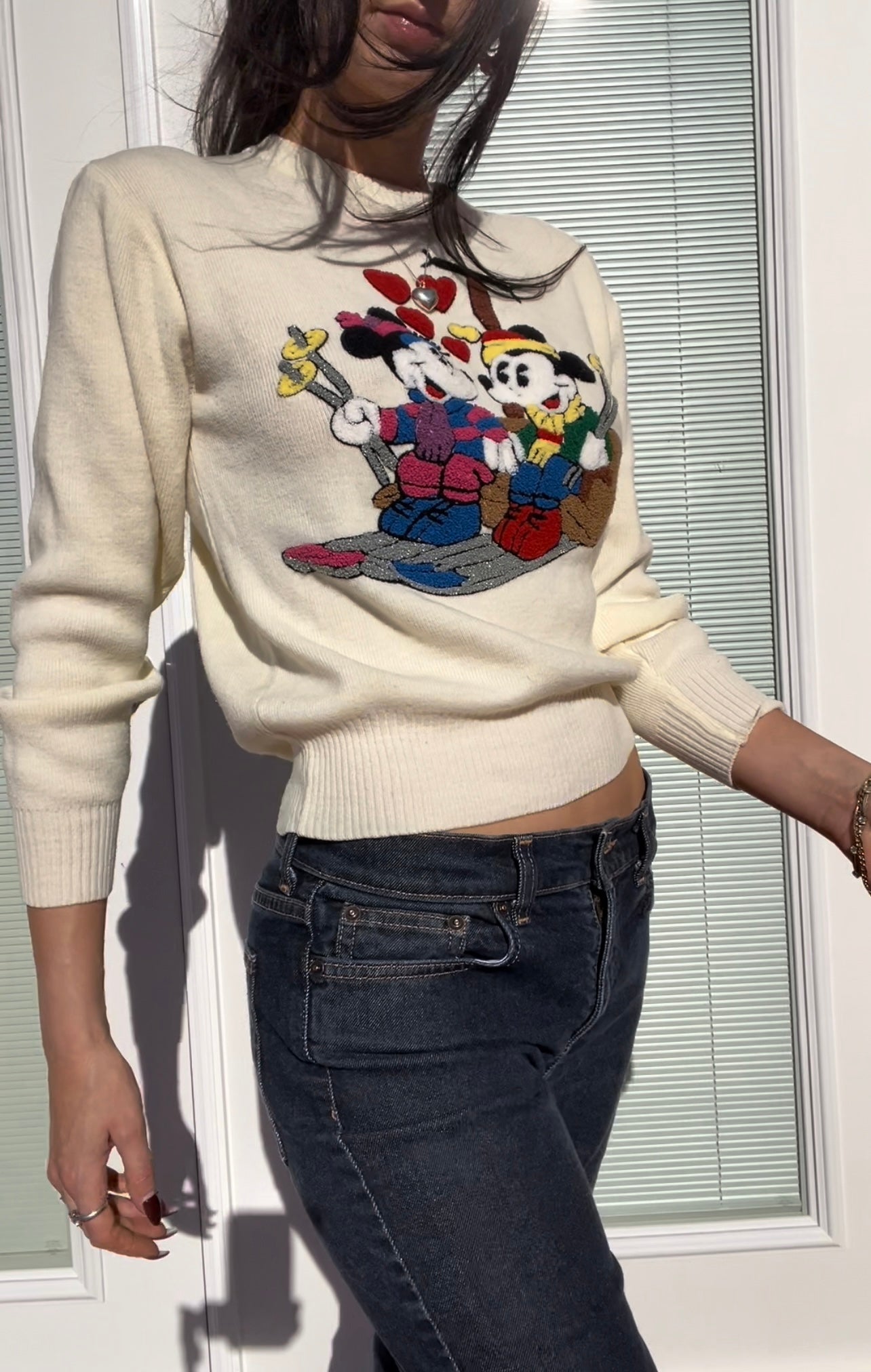 Micky & Mini Ski Sweater