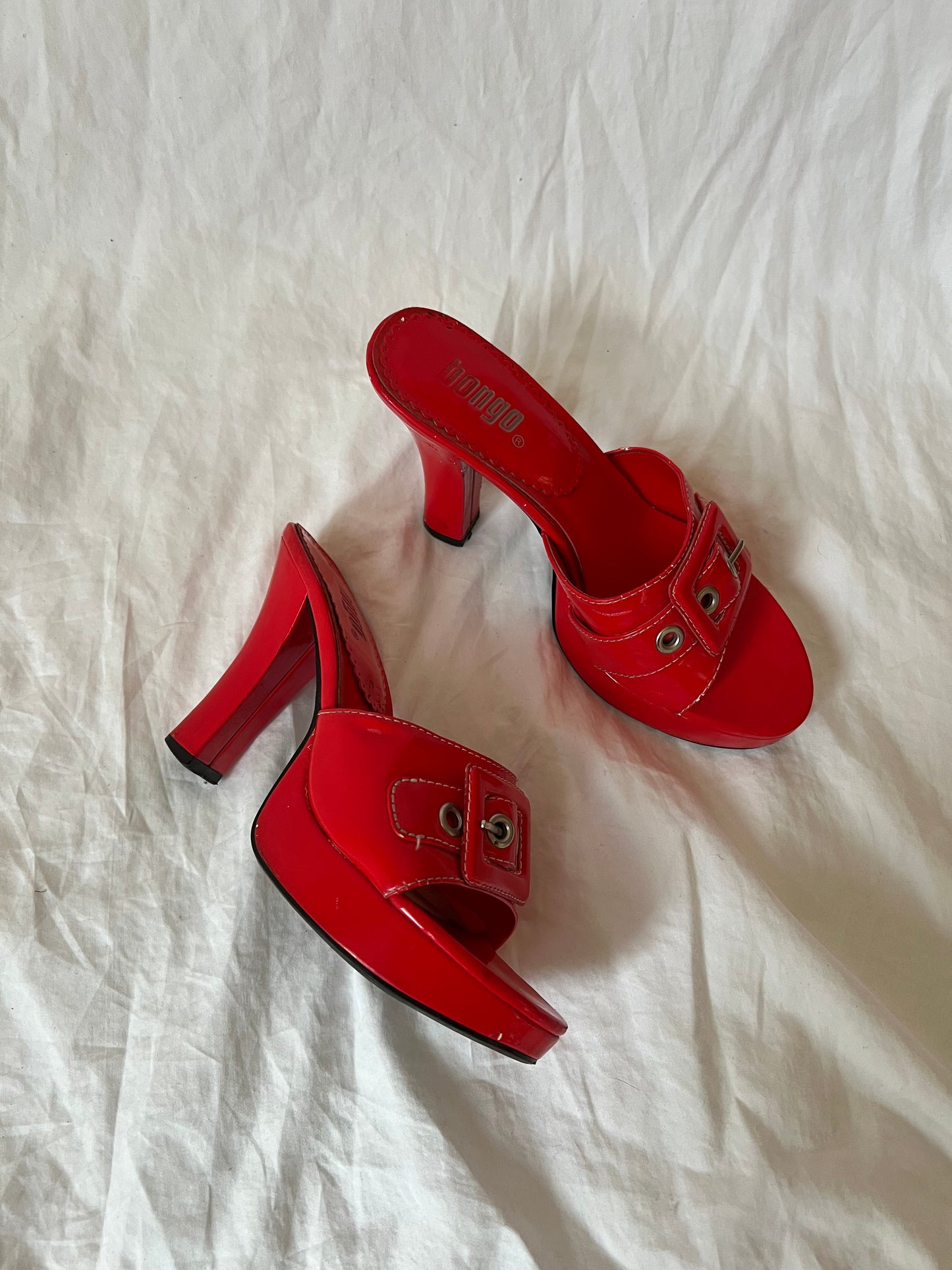 Cherry Bongo Heels