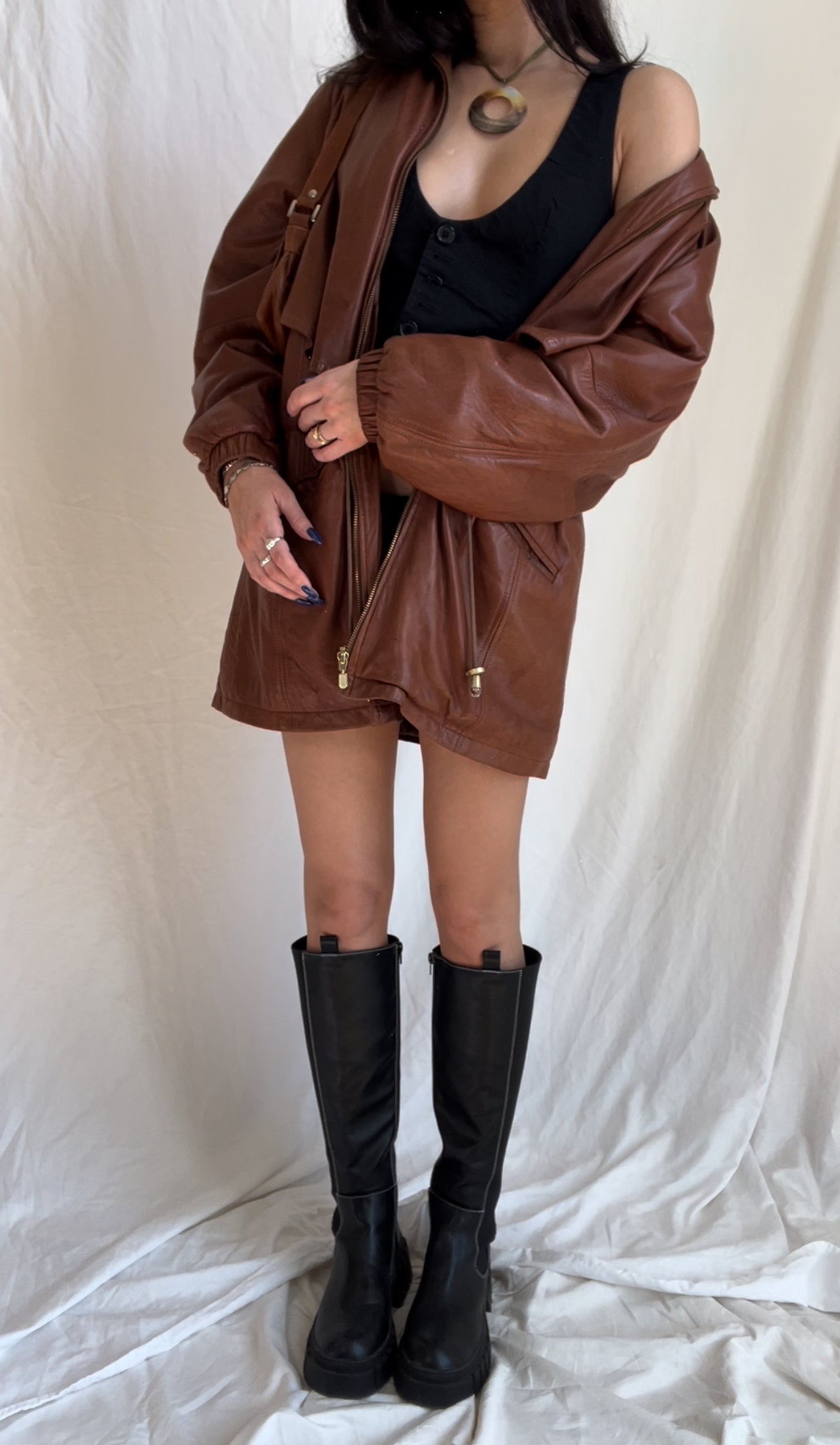 Vintage Cognac Jacket