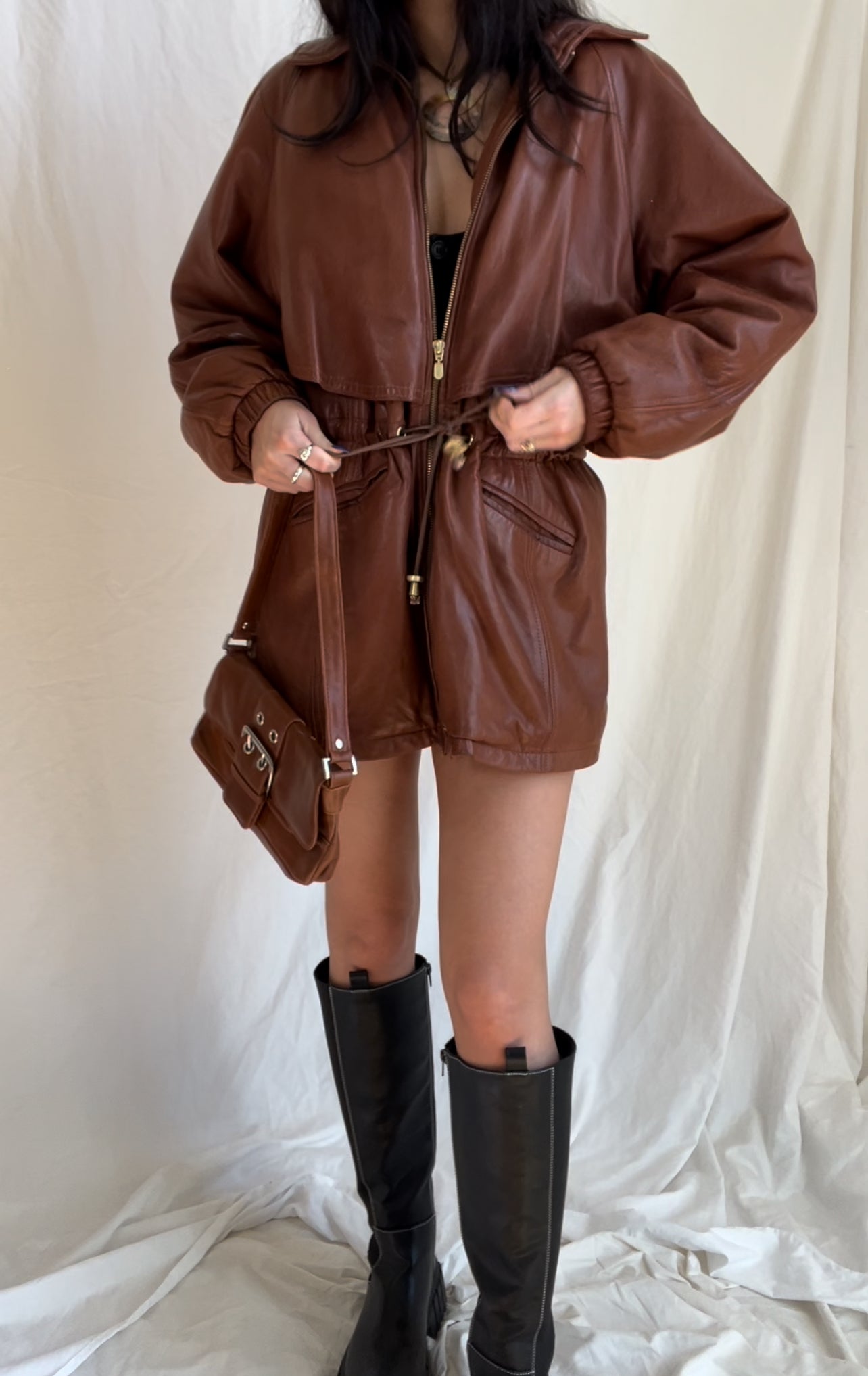 Vintage Cognac Jacket