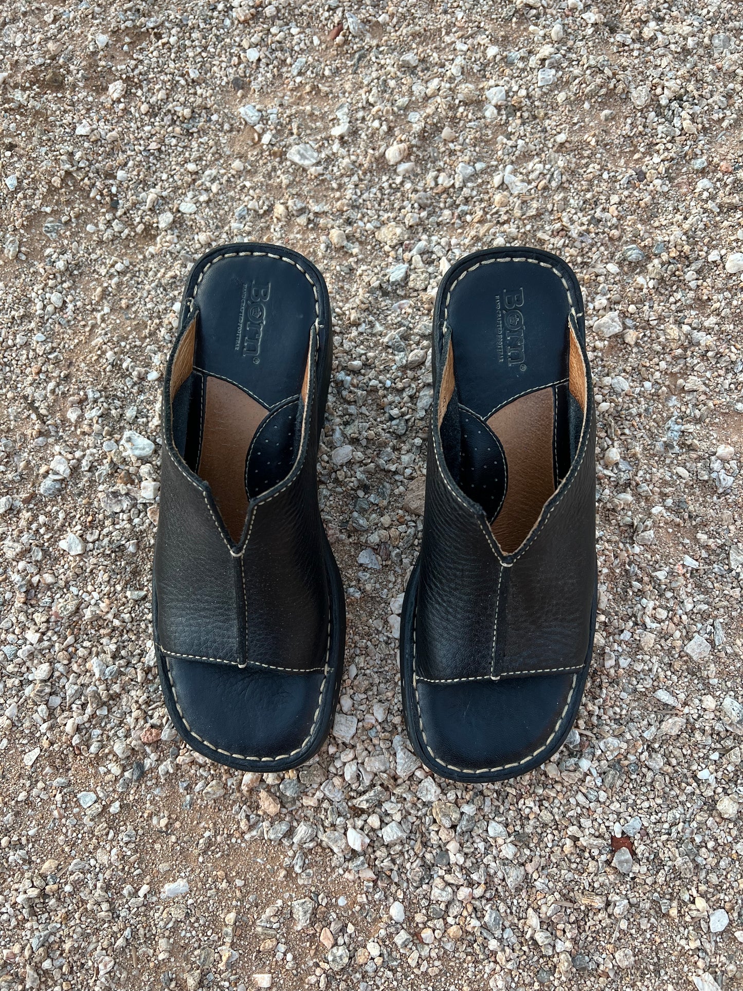 90’s Slit Wedge Slides