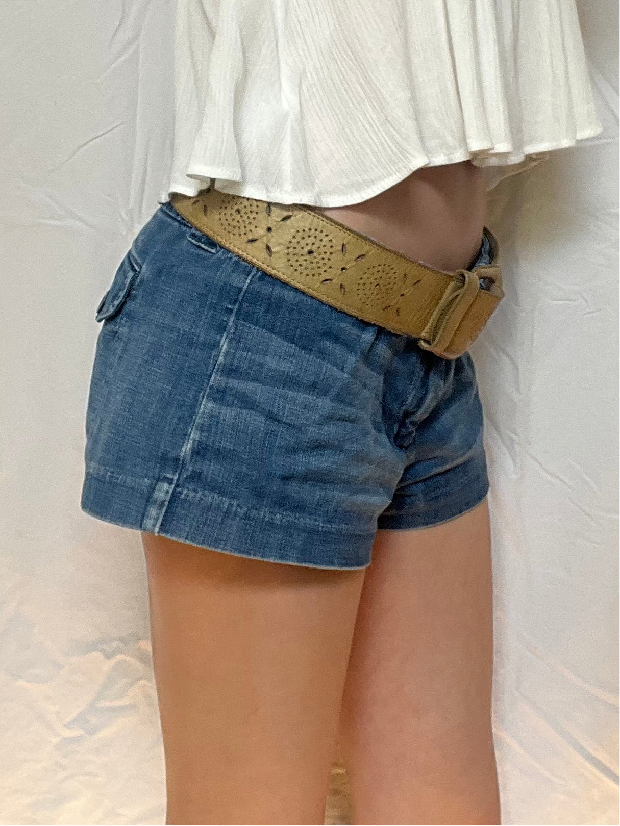 Y2K AE Low Rise Denim Shorts