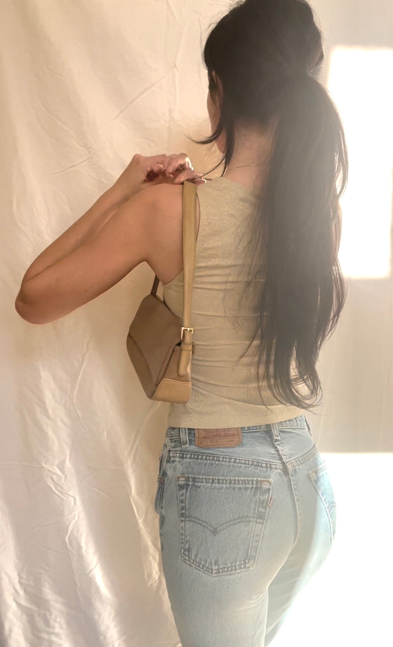 Vintage Roberto Cavalli 'We're Golden' Tank