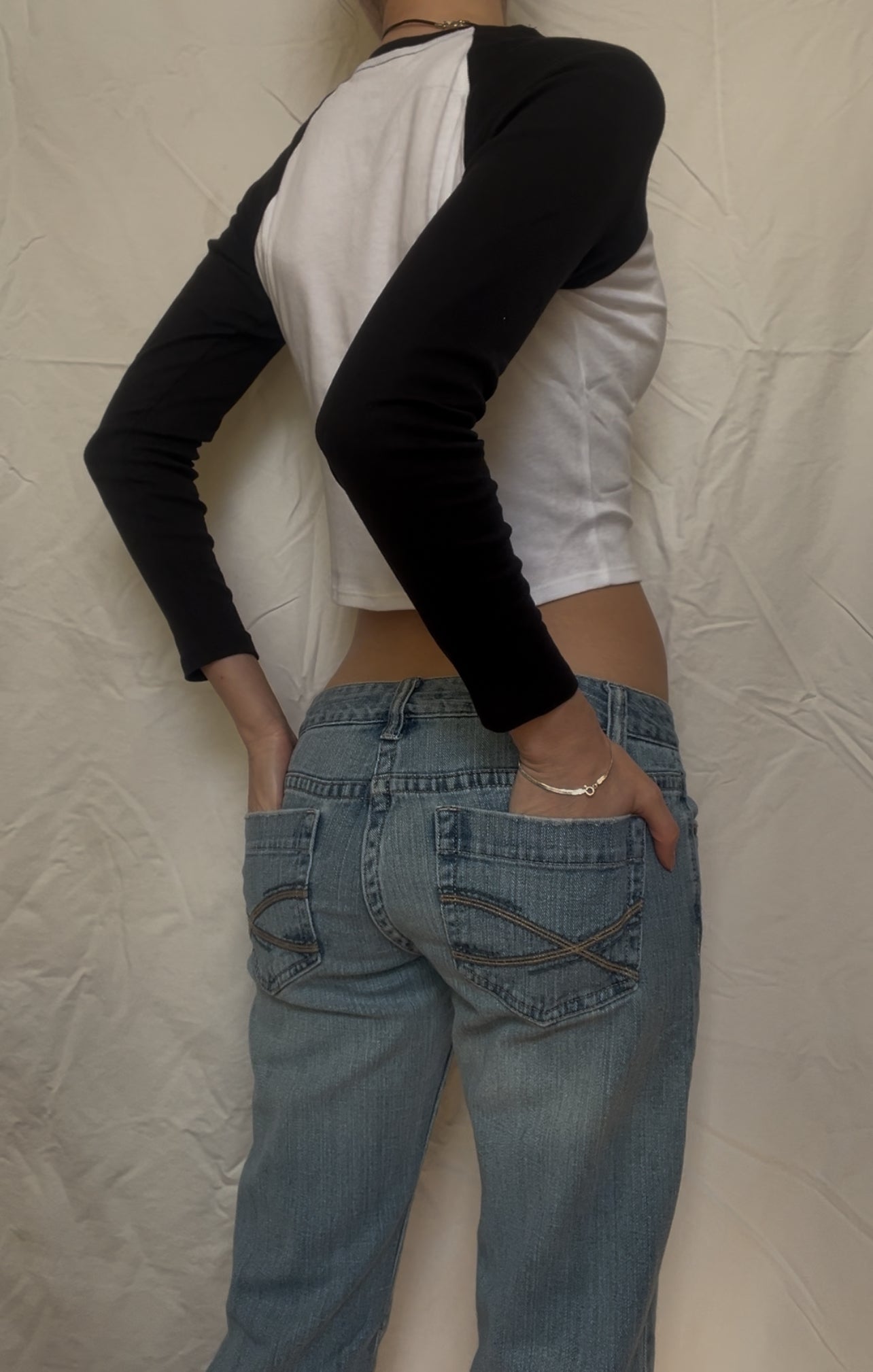 Baseball Raglan Crop Tee