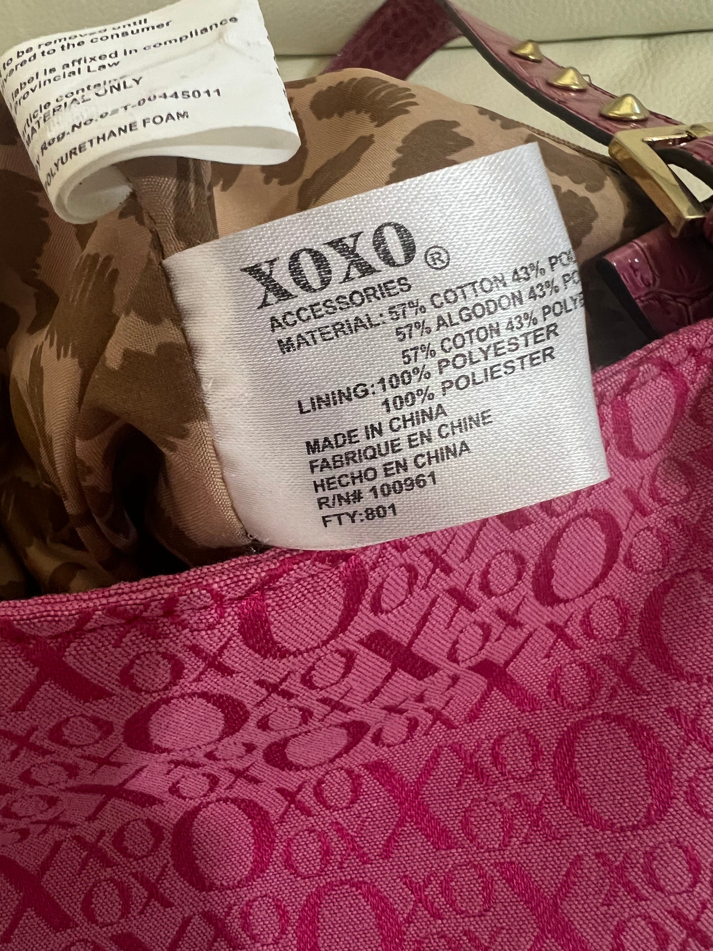 Xoxo Monogram Bucket Bag