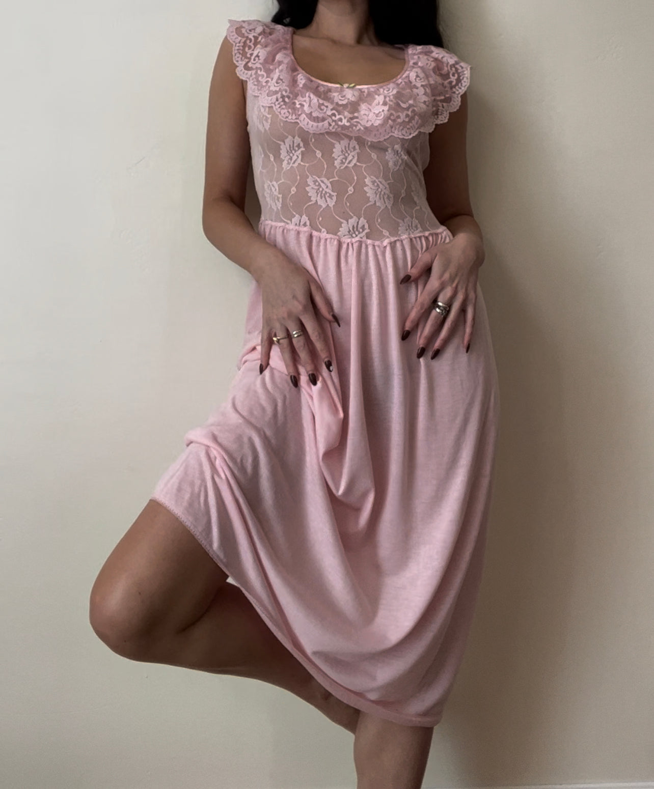 Vintage Pink Veronica Dress