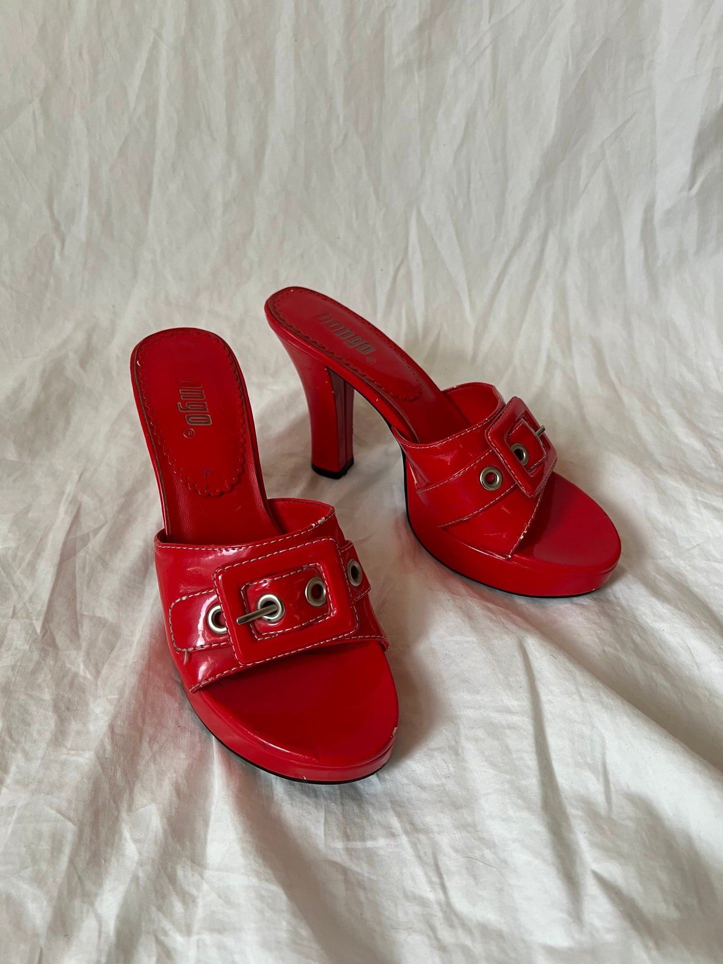 Cherry Bongo Heels