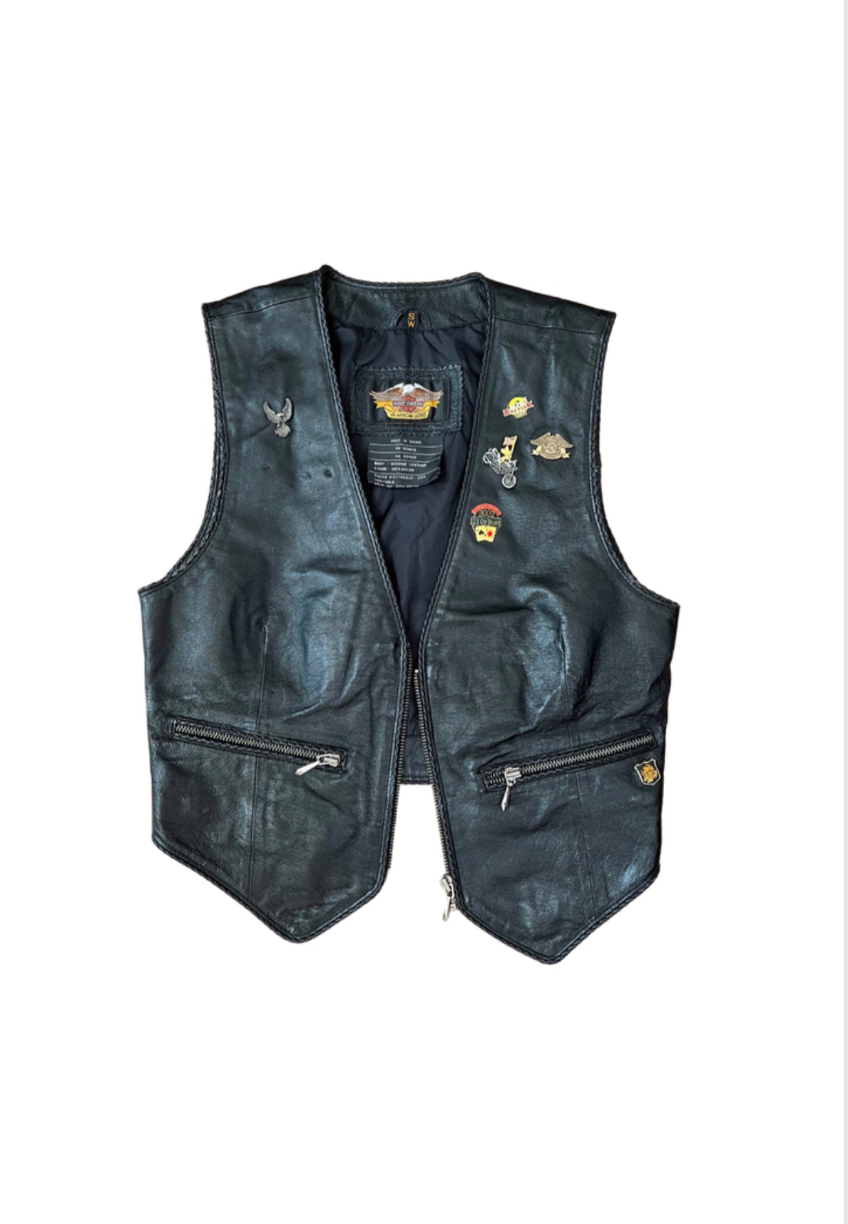 Harley Davidson Leather Vest