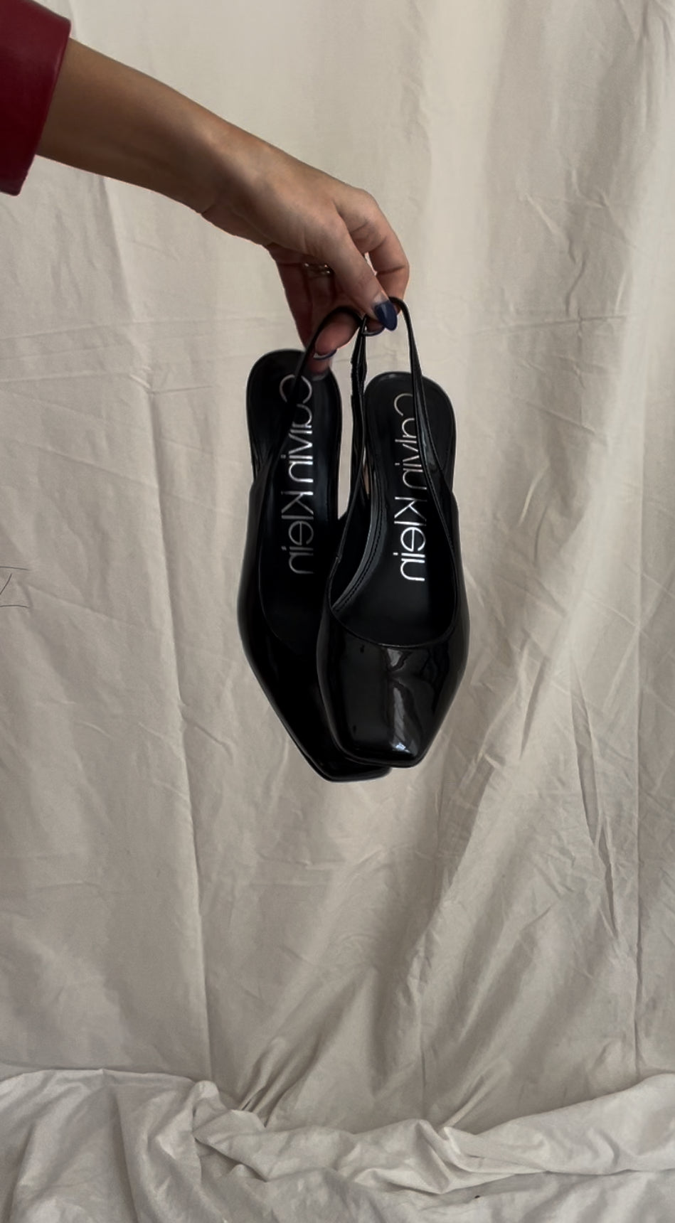 Black Ballet Sling Backs