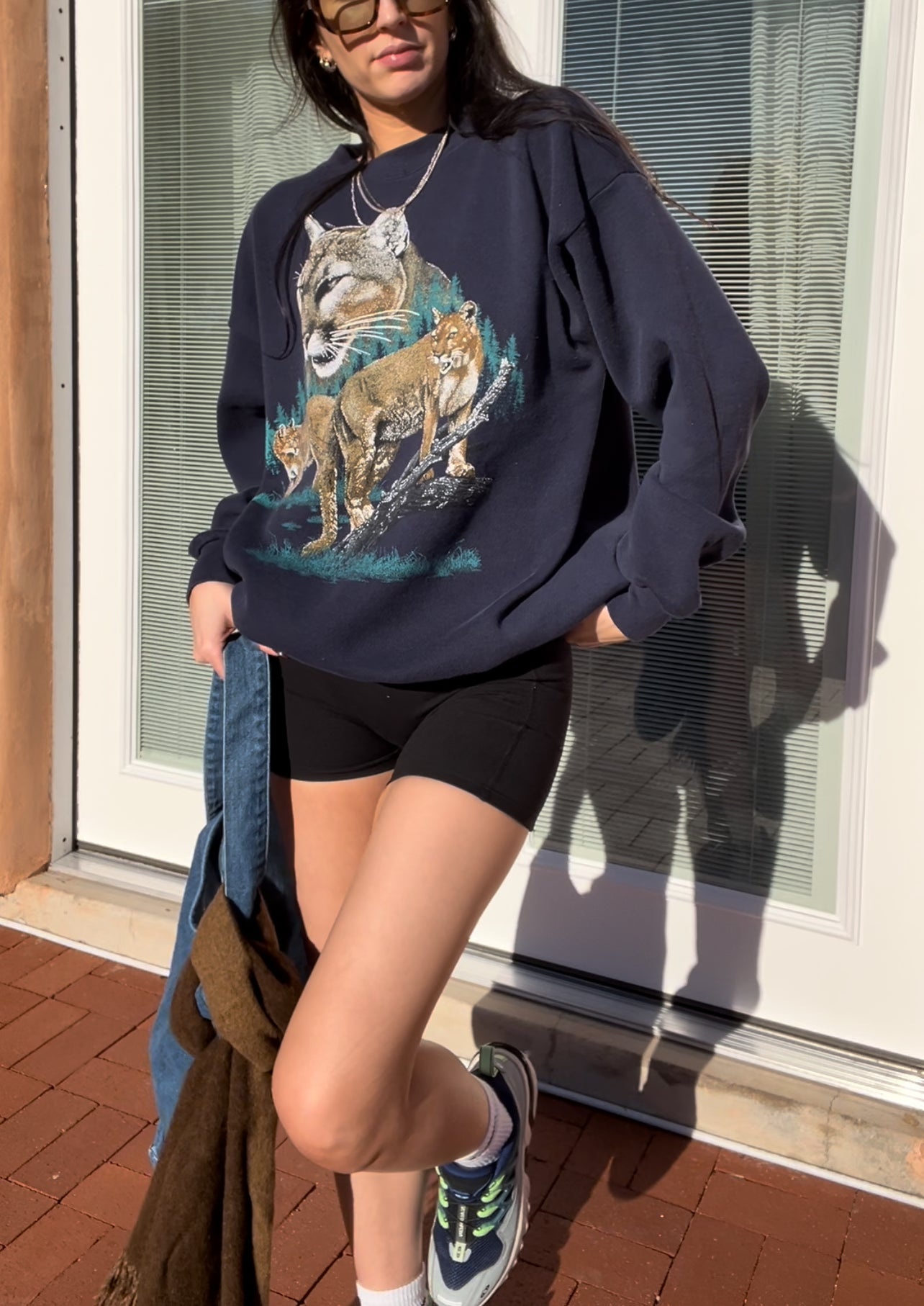 Vintage Mountain Lion Sweater