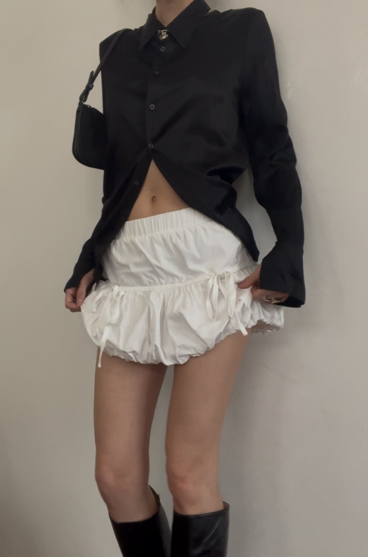 Saints Mini Bubble Skirt