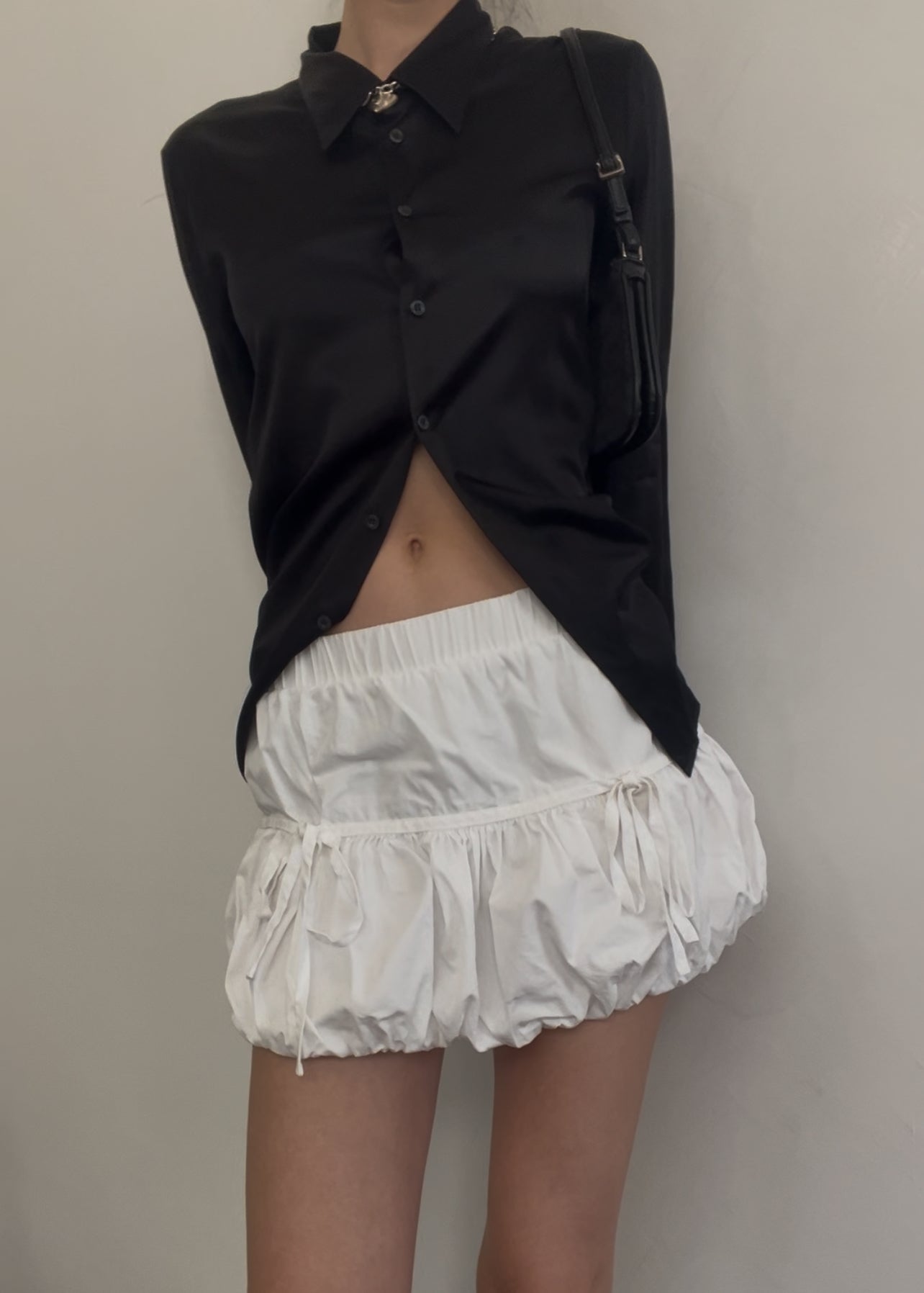Saints Mini Bubble Skirt