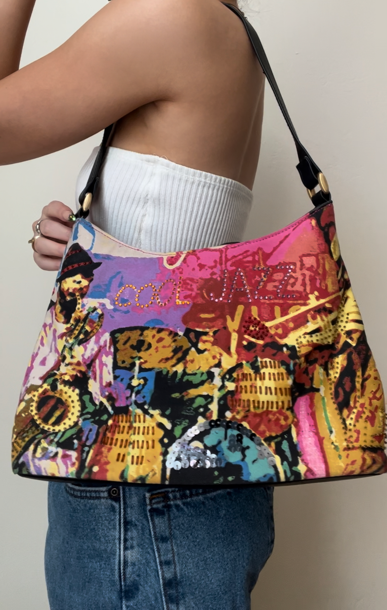 Cool Jazz Vintage Purse