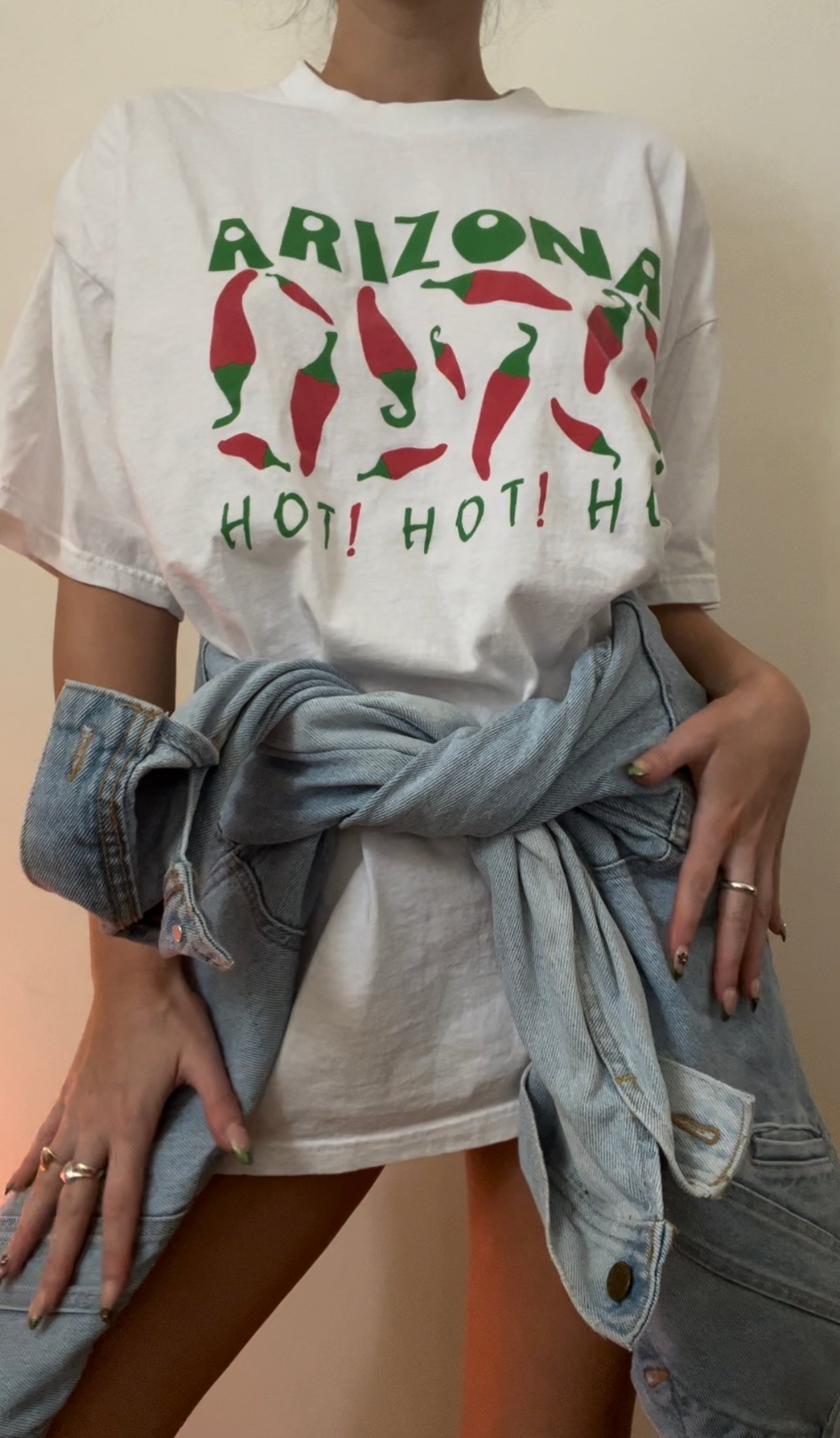 Vtg Hot Hot Hot Tee