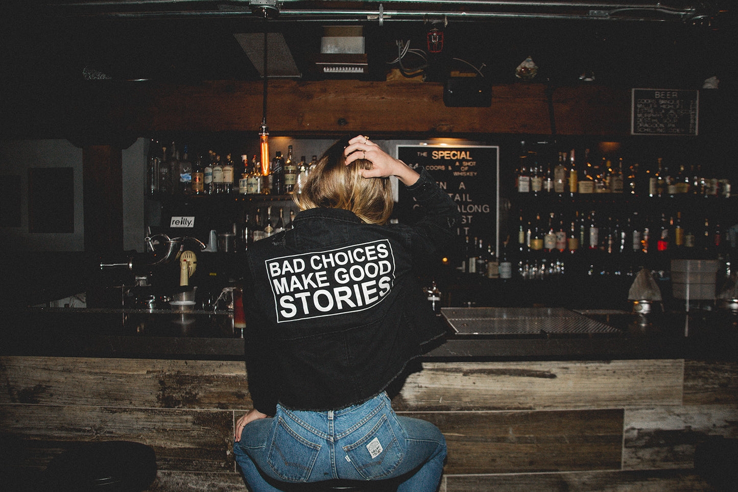 Bad Choices Denim Jacket