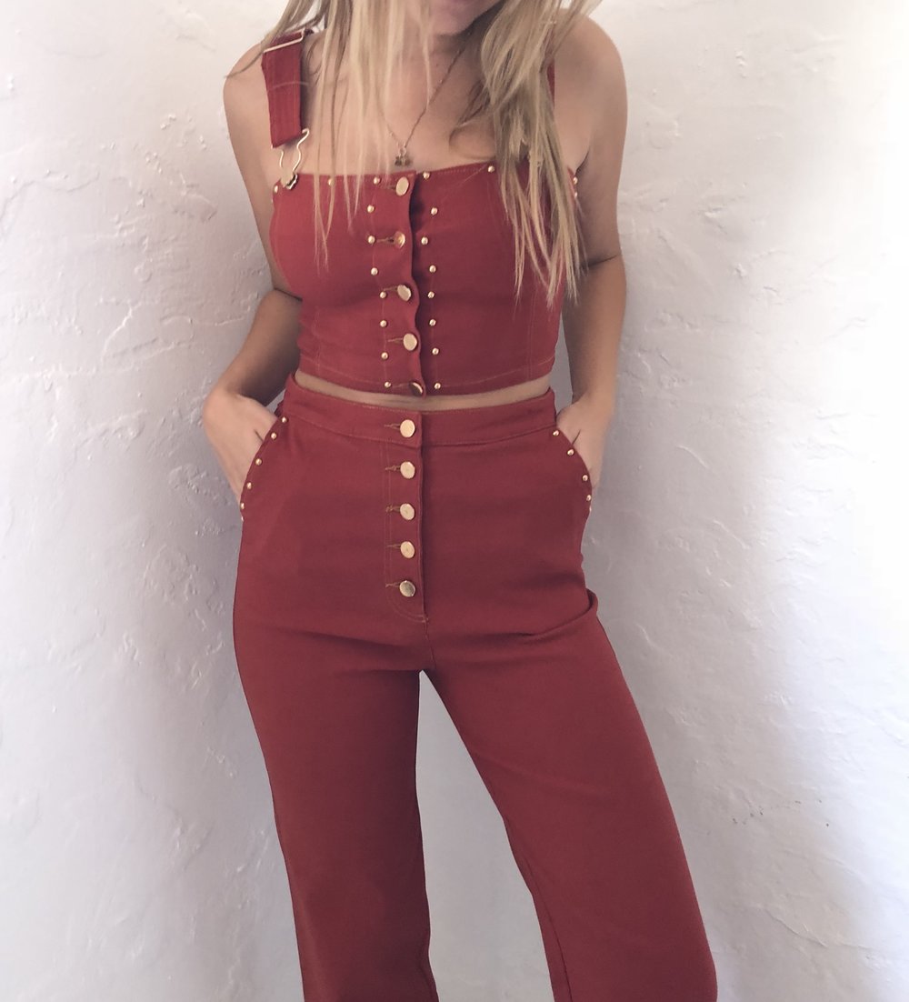 Strawberry Pants Set