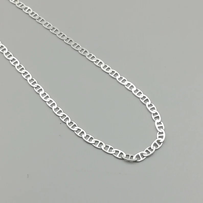 Silver Gucci Mariner Chain