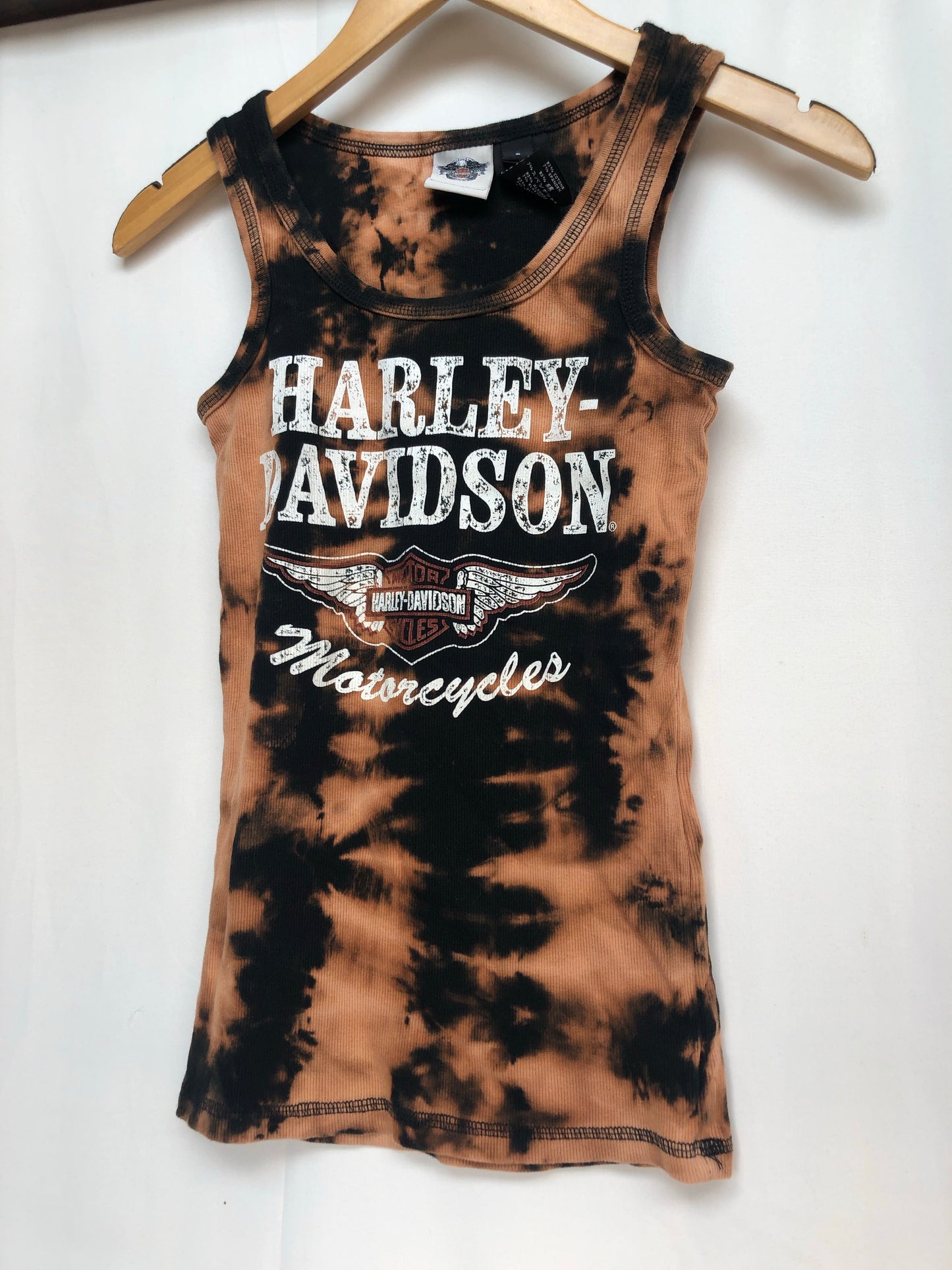 Bleach Dye Burnout Tank