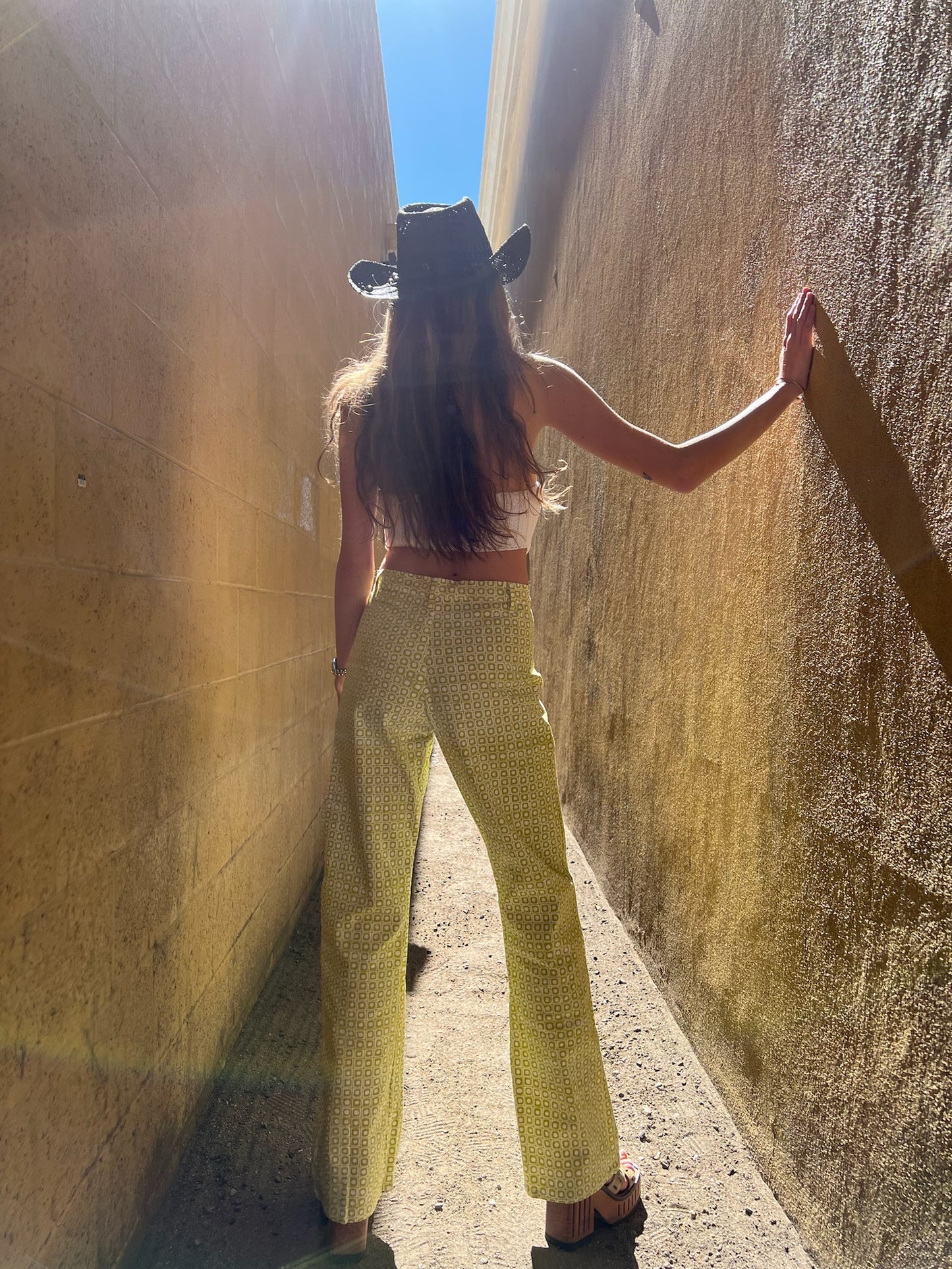 Zoven Flare Trousers by Motel Rocks