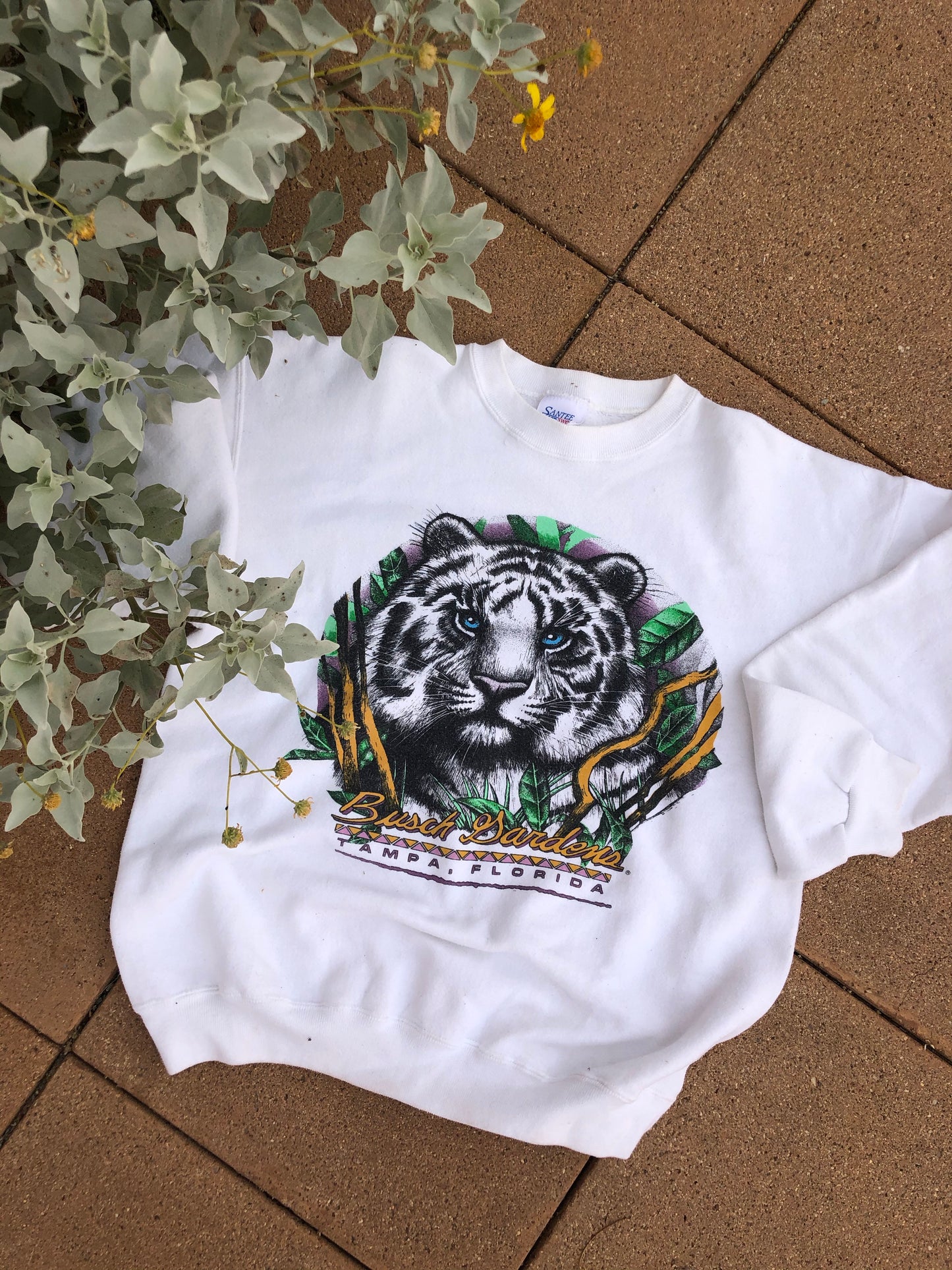 White Tiger Sweater