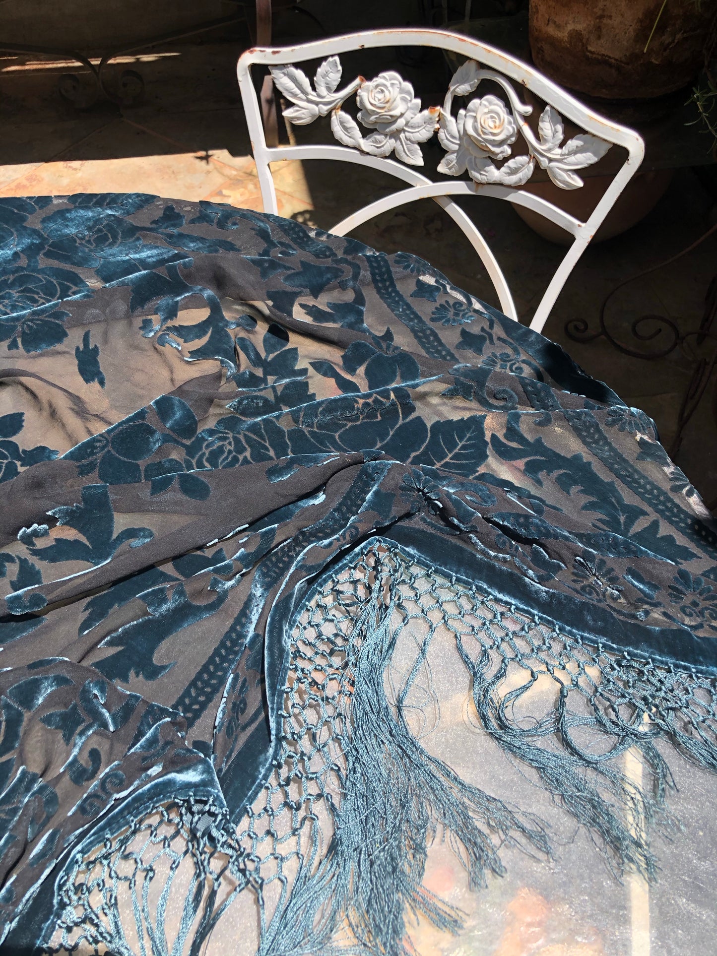 Velvet Fringe Tapestry