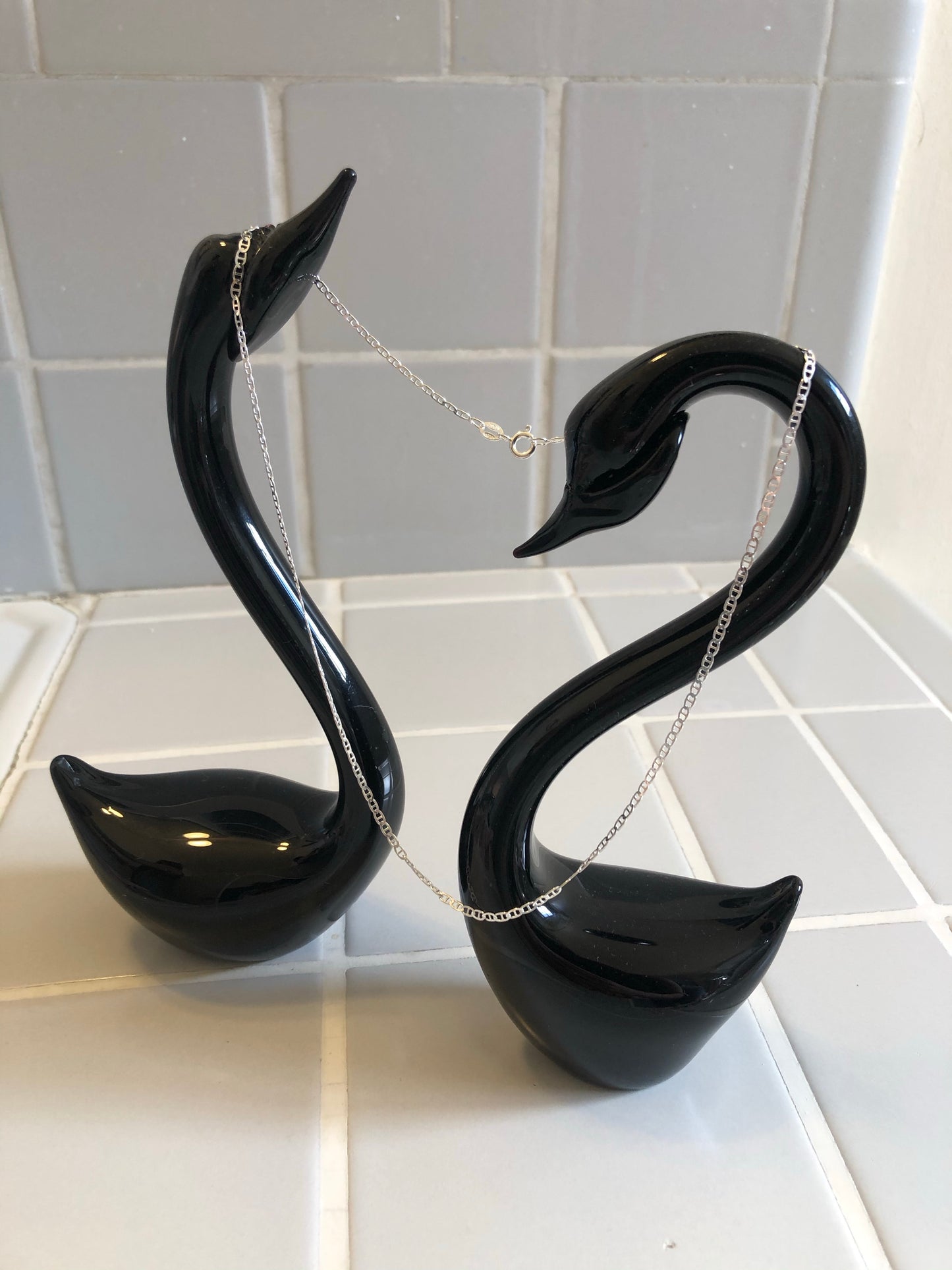 Silver Gucci Mariner Chain