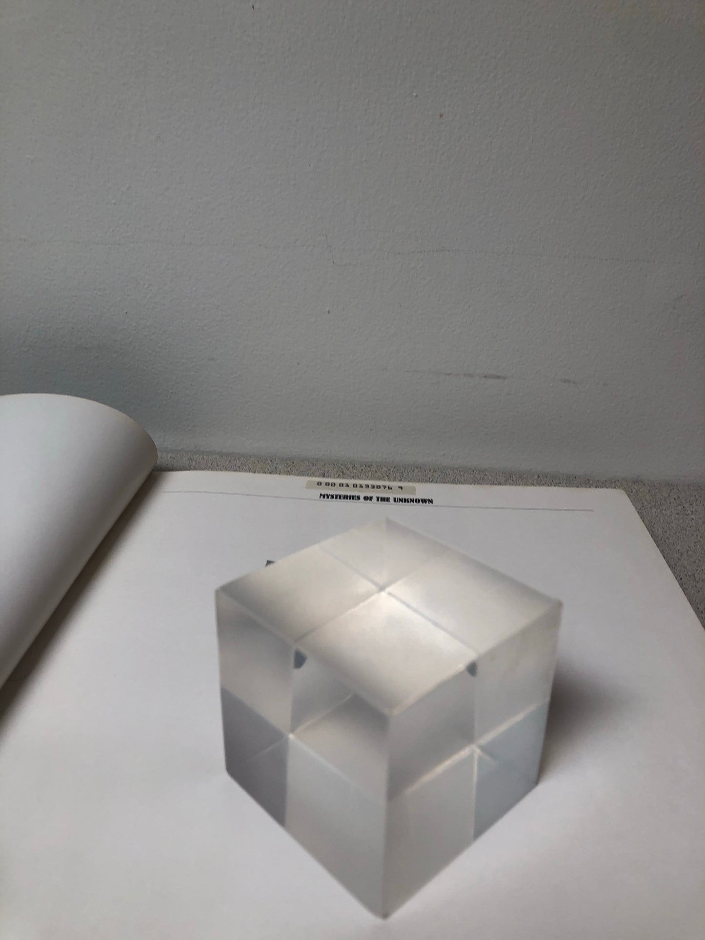 Acrylic Cube Paperweight