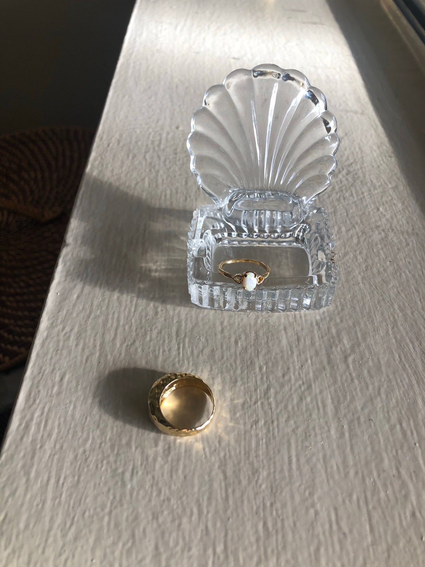 Sea Shells Glass Dish