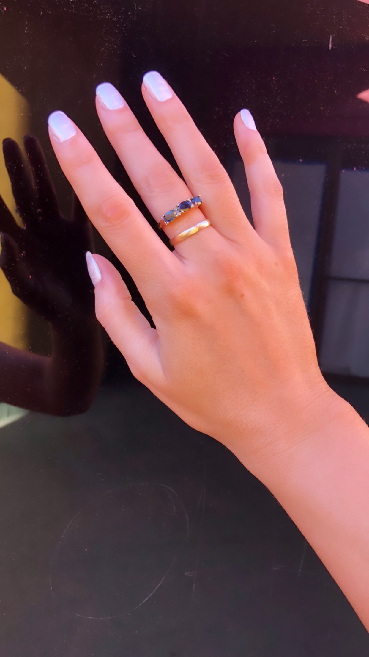 Gold Filled Saphire Ring